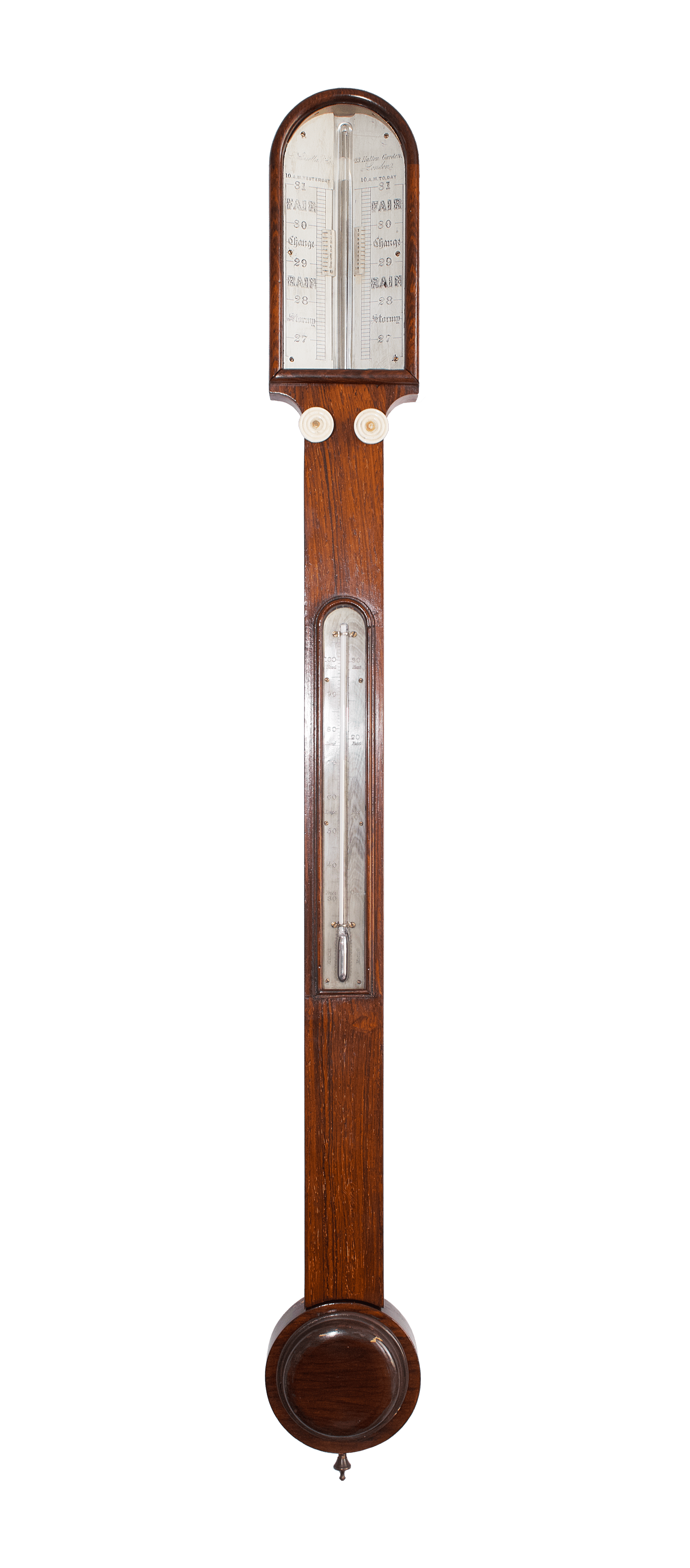 Rosewood Cistern Barometer