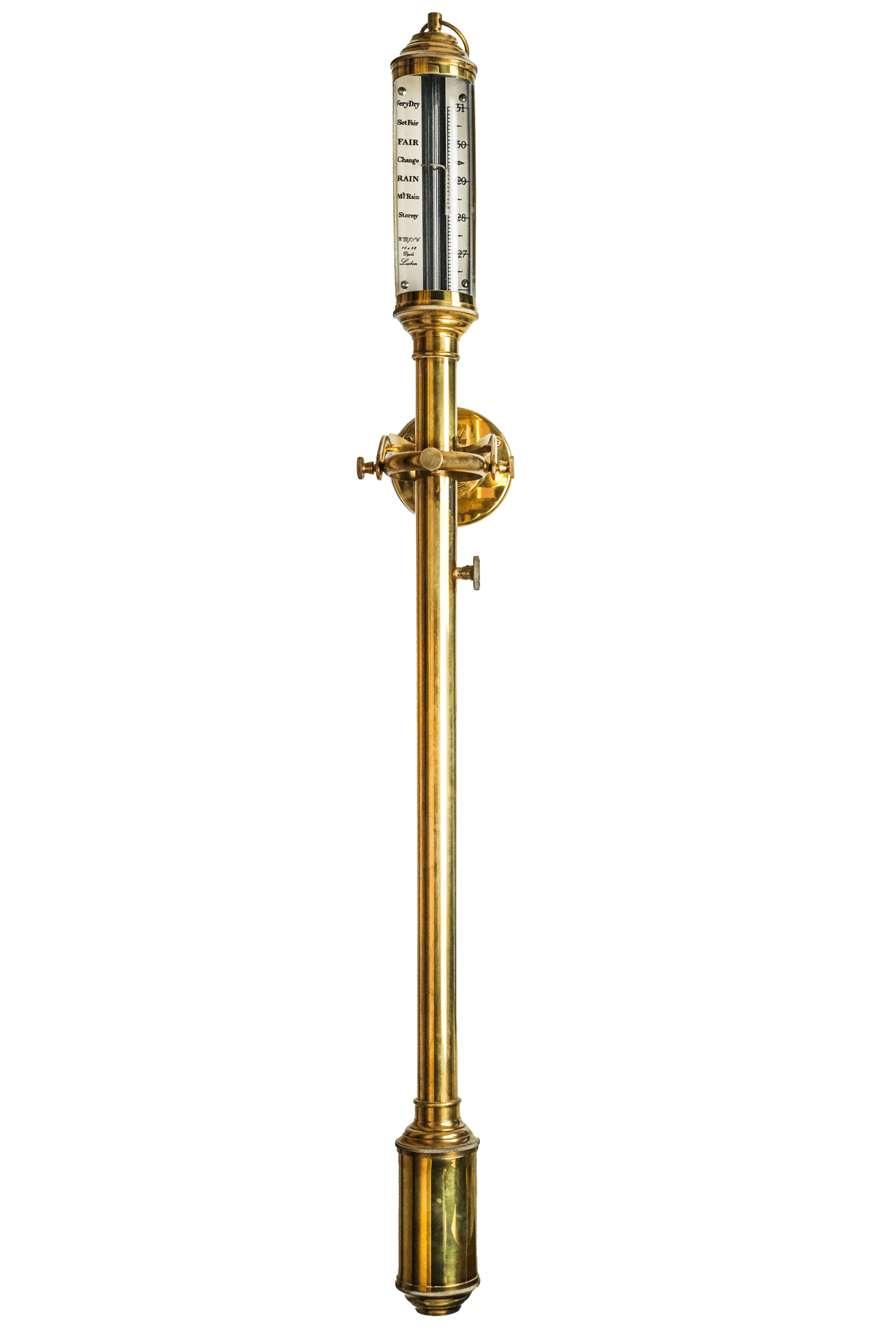 Gun Marine barometer