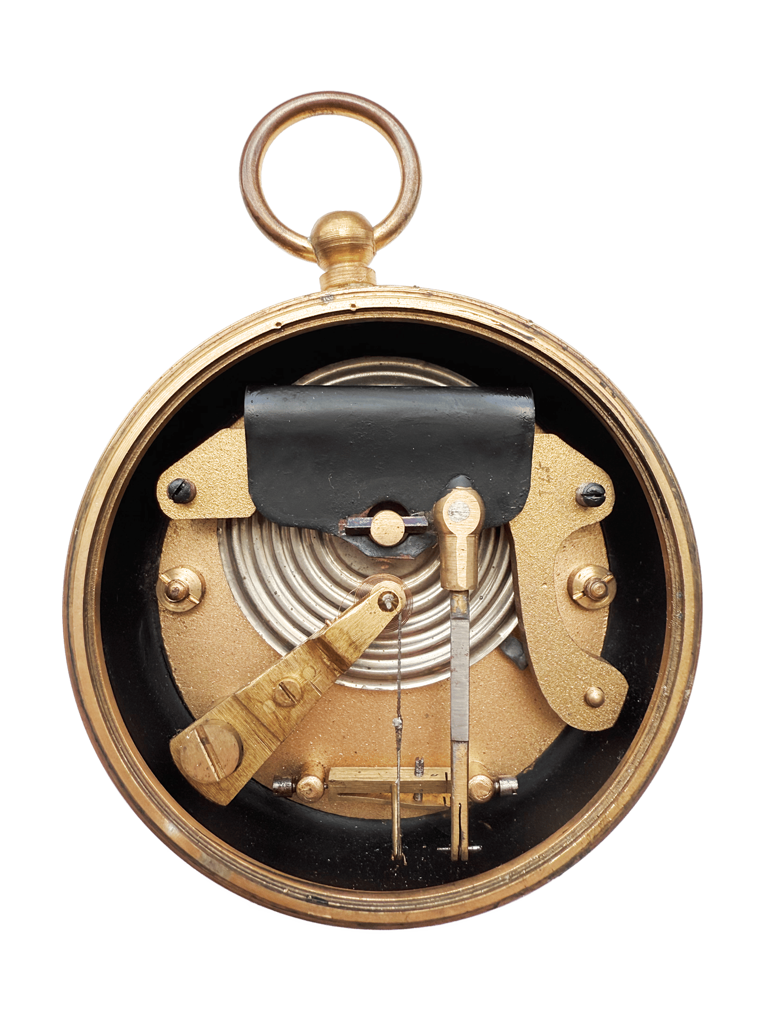 Military pocket aneroid barometer