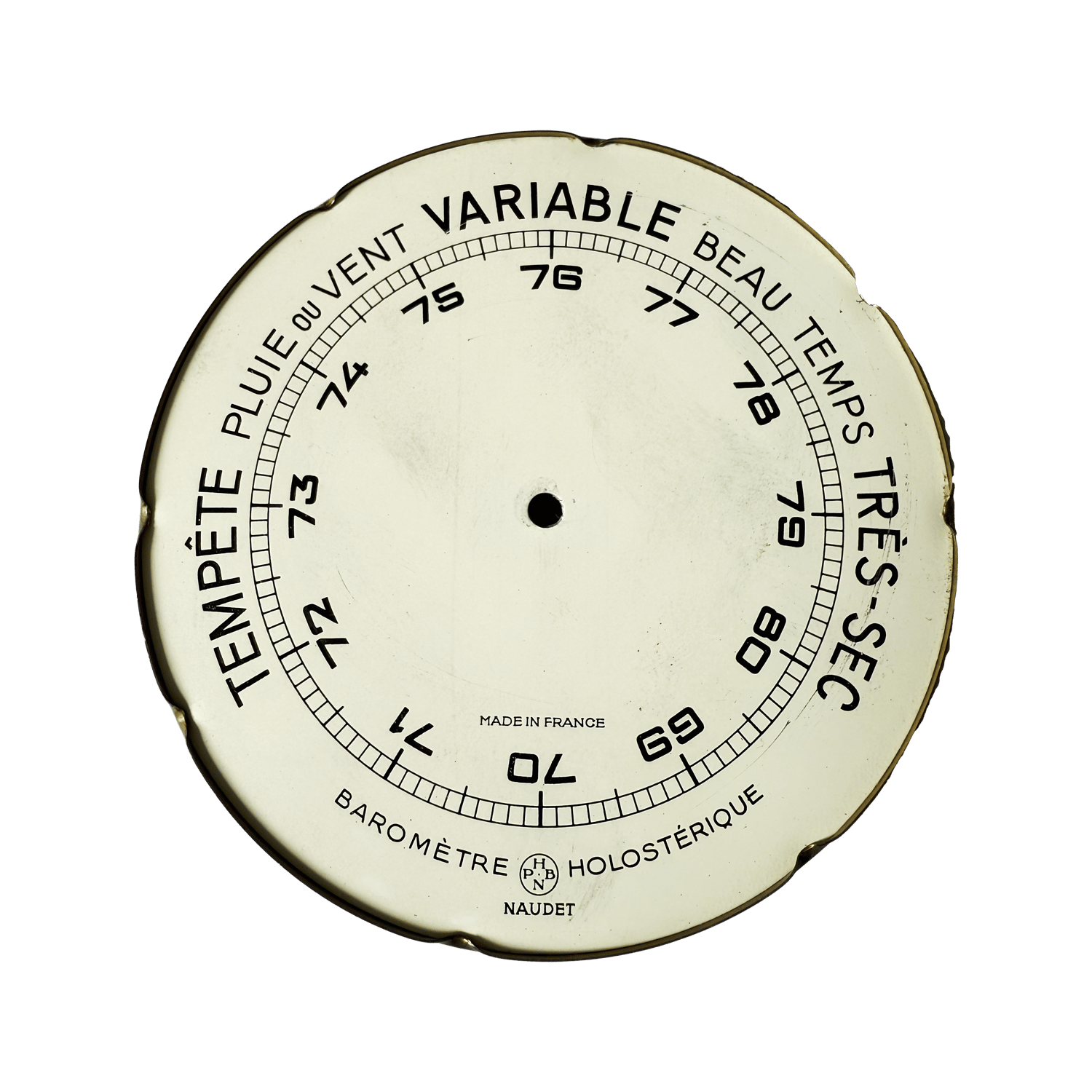 Mascaron barometer