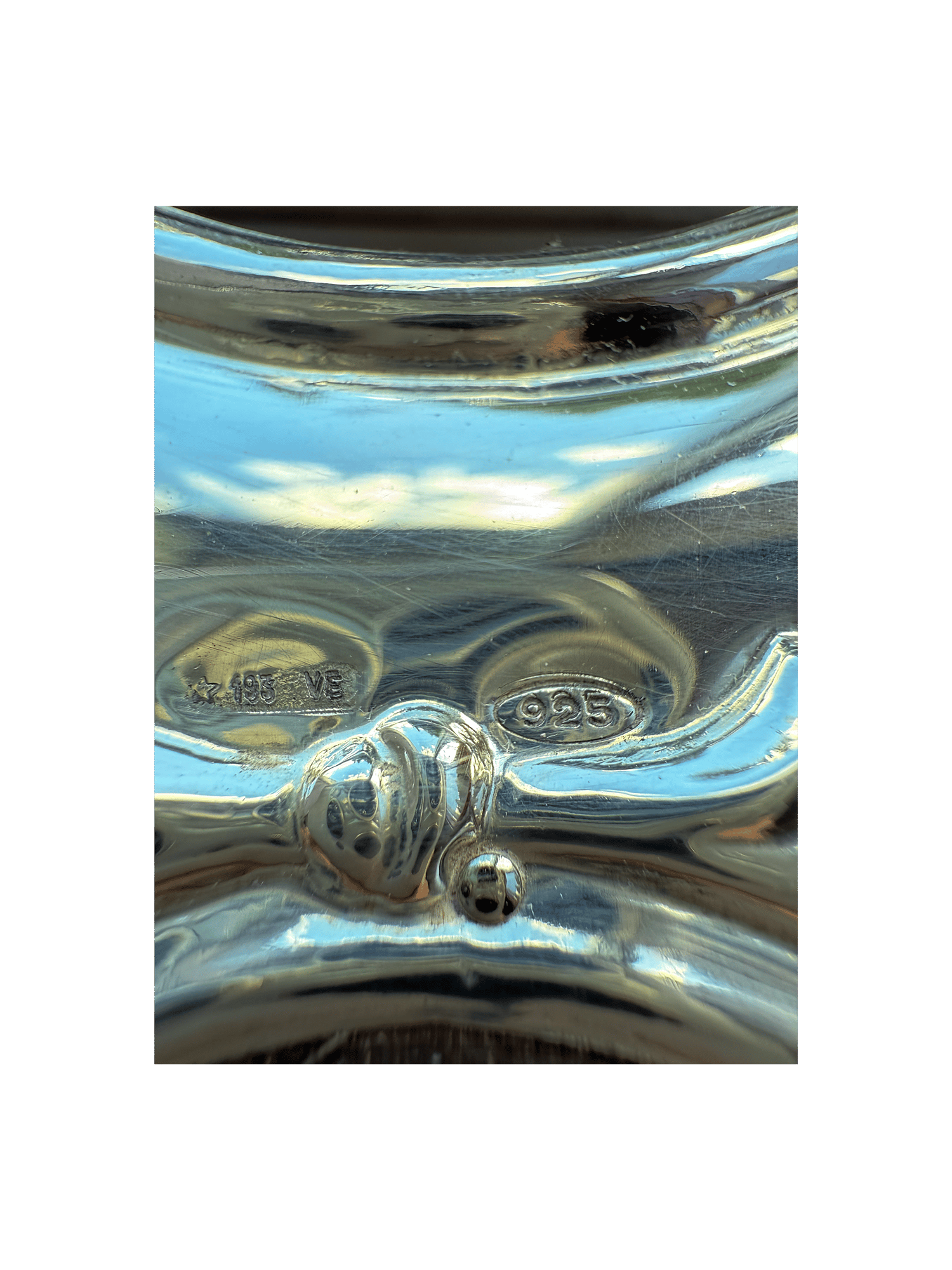 Breton silver barometer