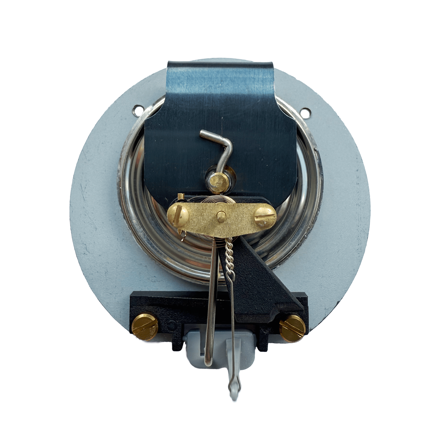 Breton silver barometer