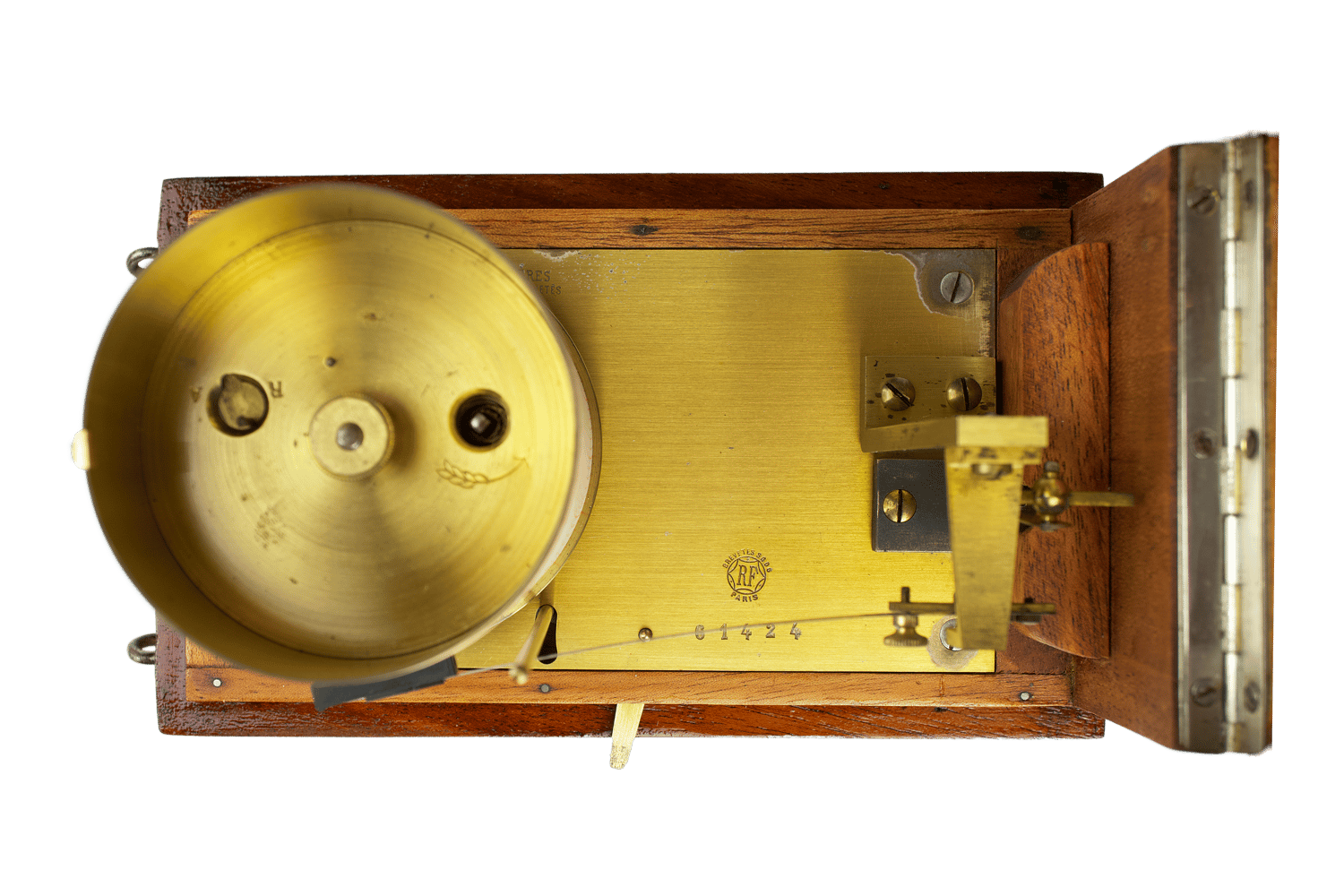 Bourdon tube thermograph