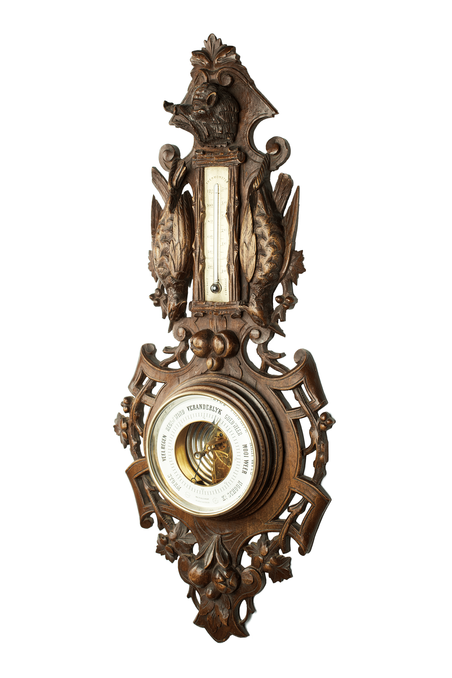 Hunting Bourdon Barometer