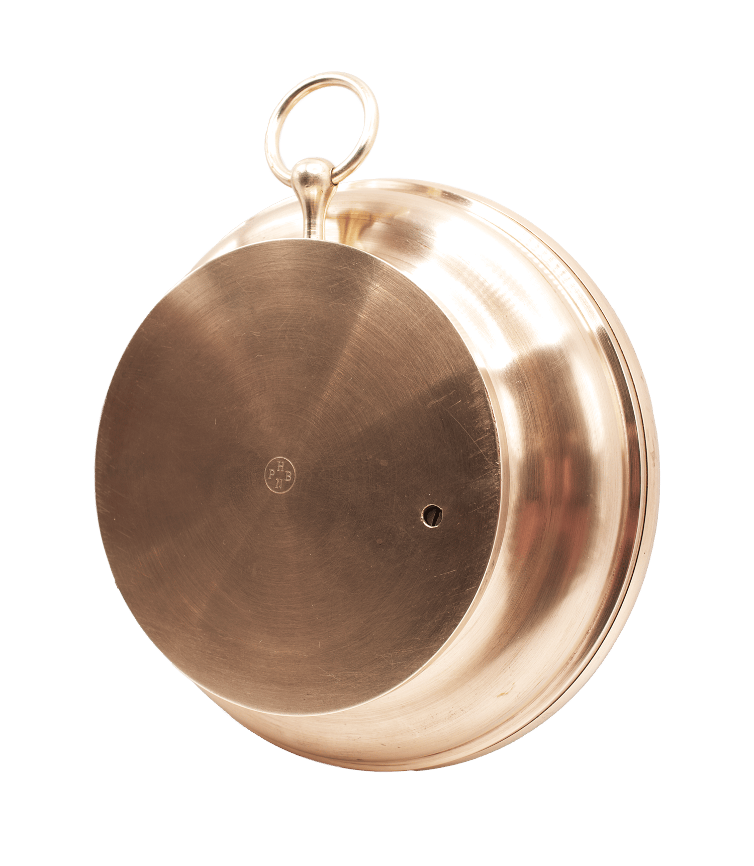 Large Brass Ship Aneroid