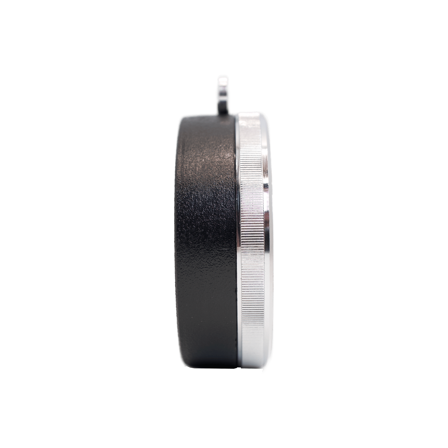 Altimetric barometer in a leather case