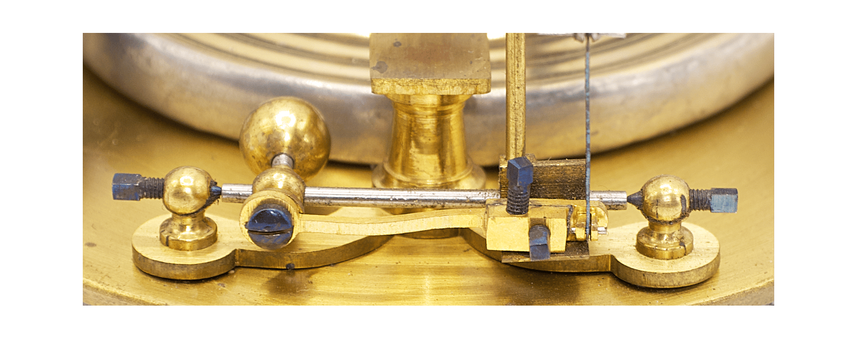 Imperial Russia Brass Case Barometer