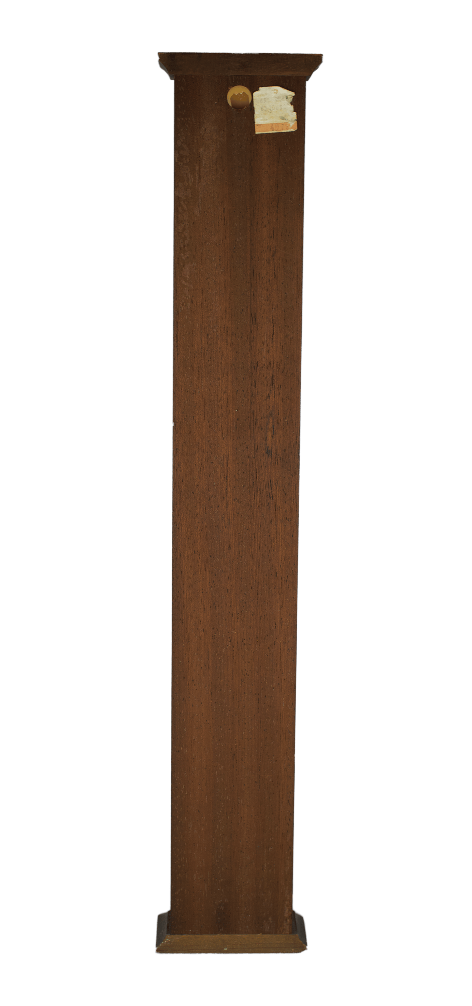 Wall-mounted household thermometer