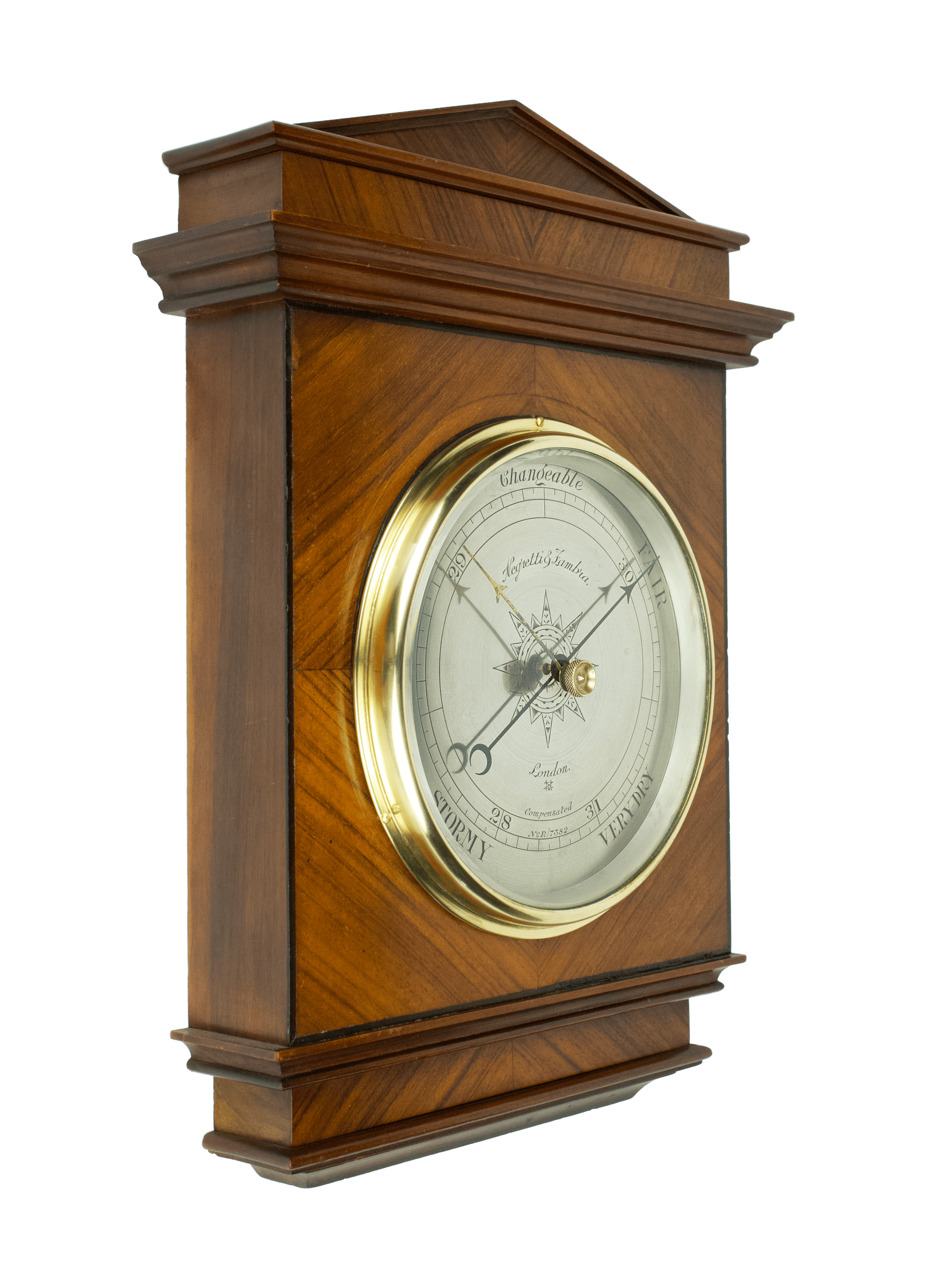 Classical Style Mahogany Barometer