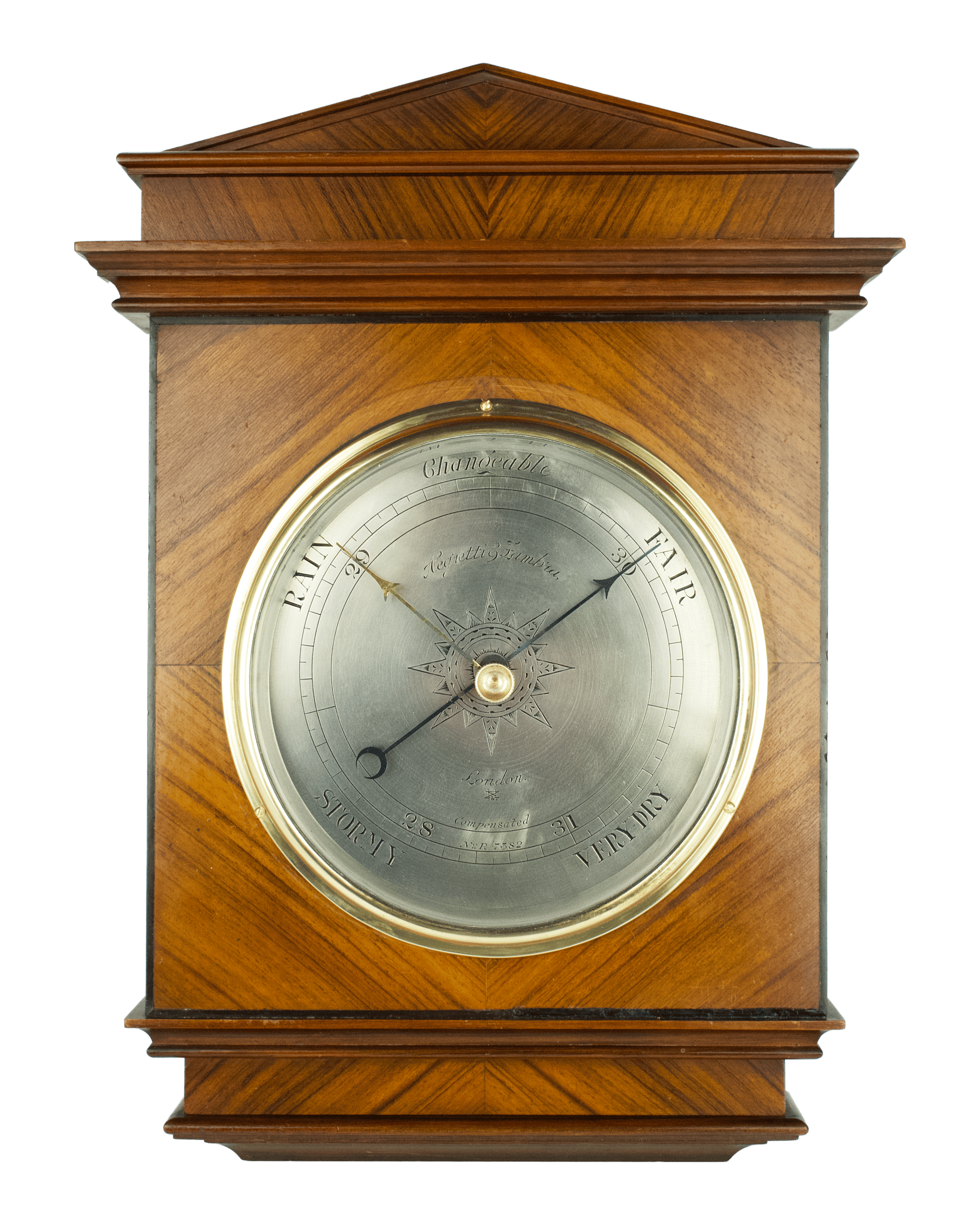 Classical Style Mahogany Barometer