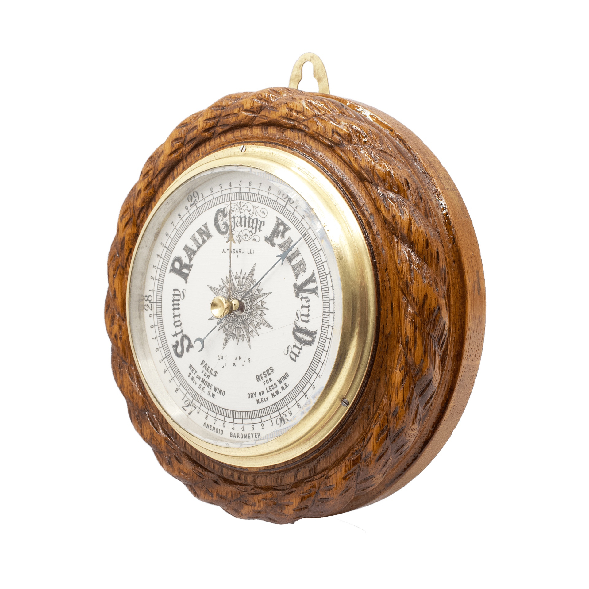 Maritime Rope Frame Barometer