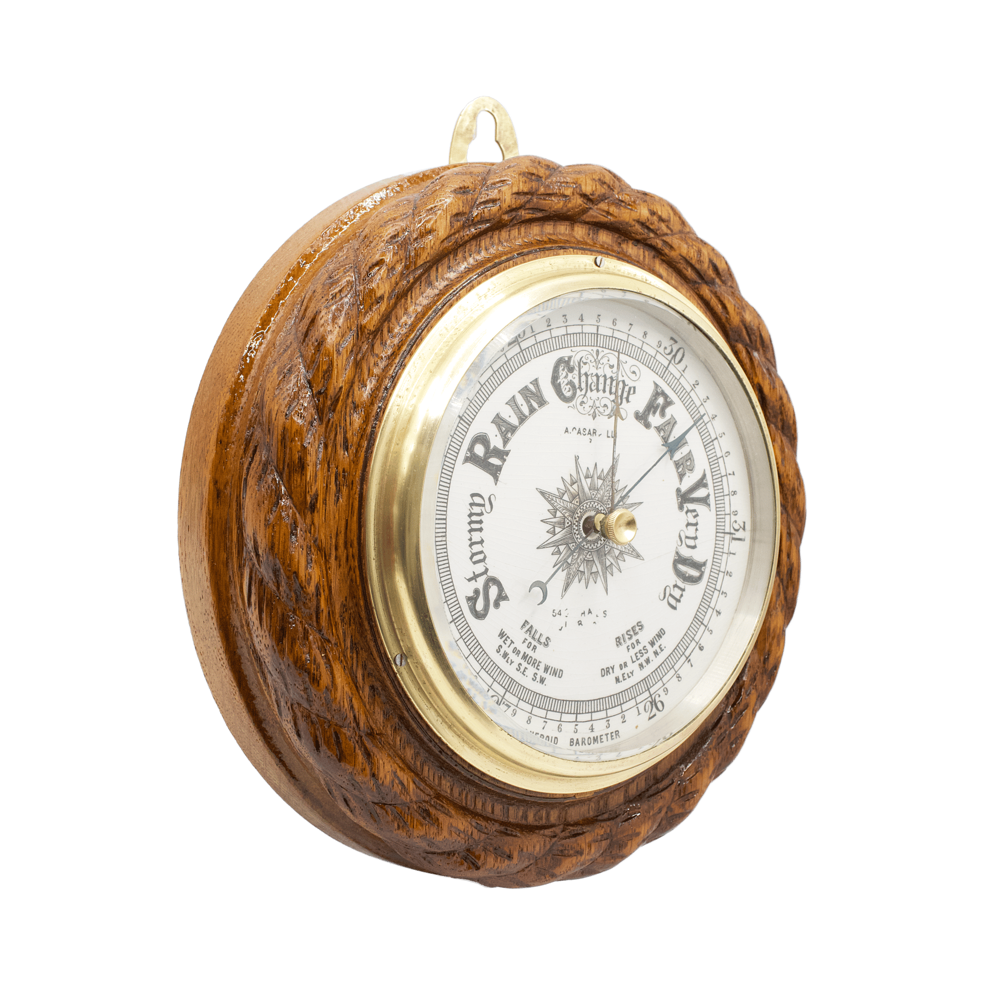 Maritime Rope Frame Barometer