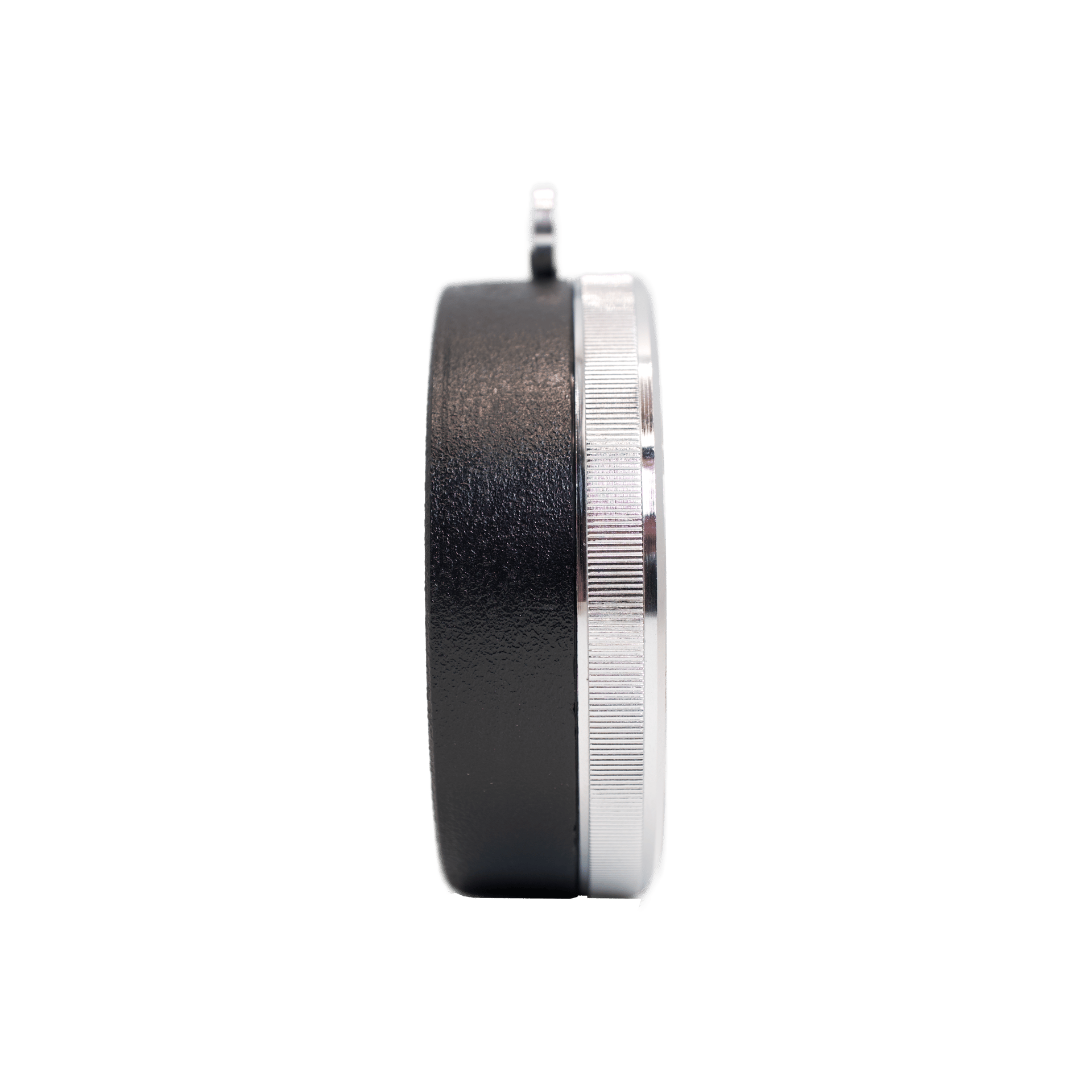 Altimetric barometer in a leather case