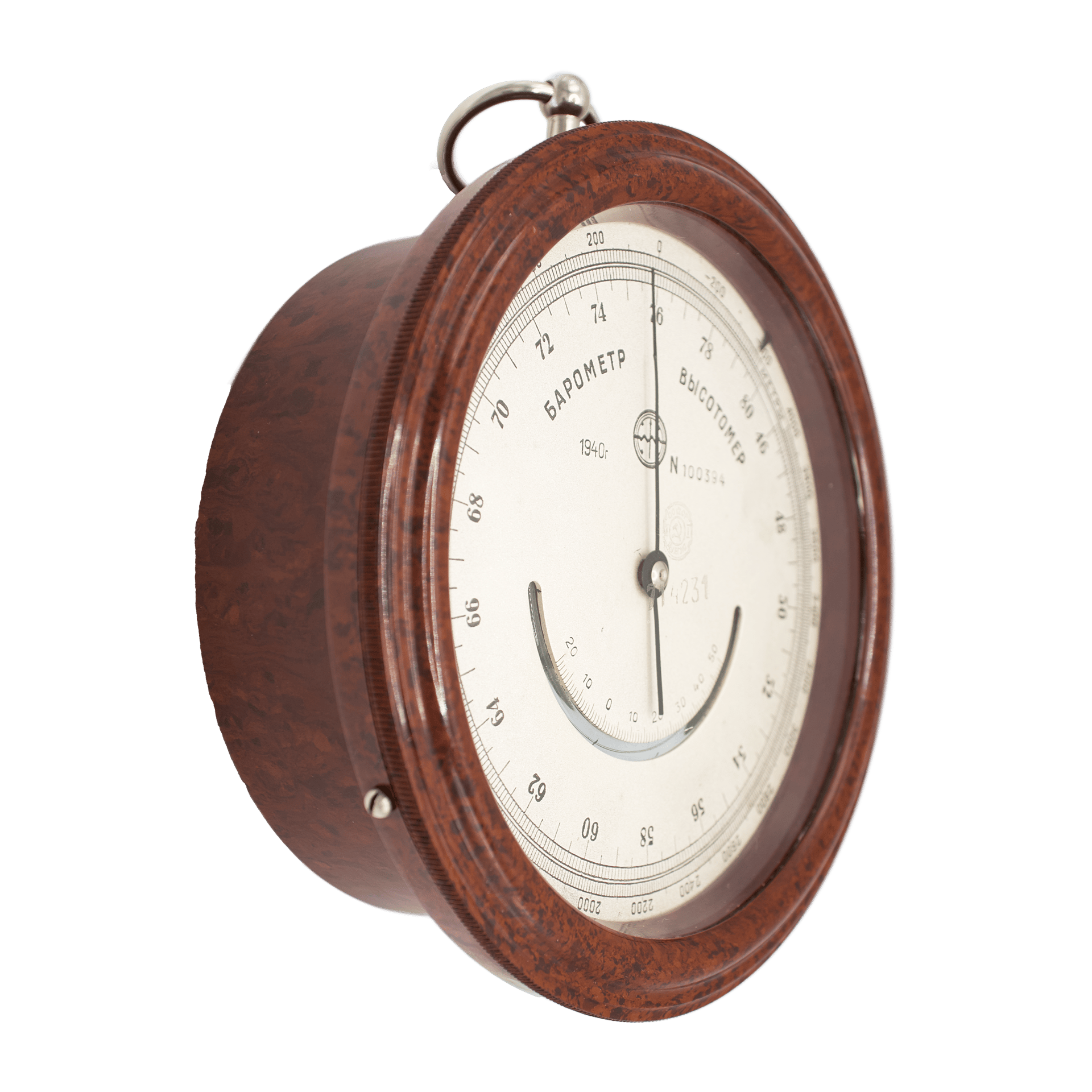 Soviet Bakelite Barometer Altimeter