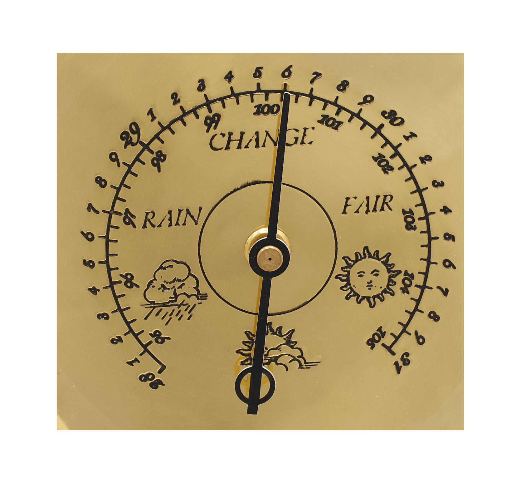 Franklin Mint Maritime Barometer