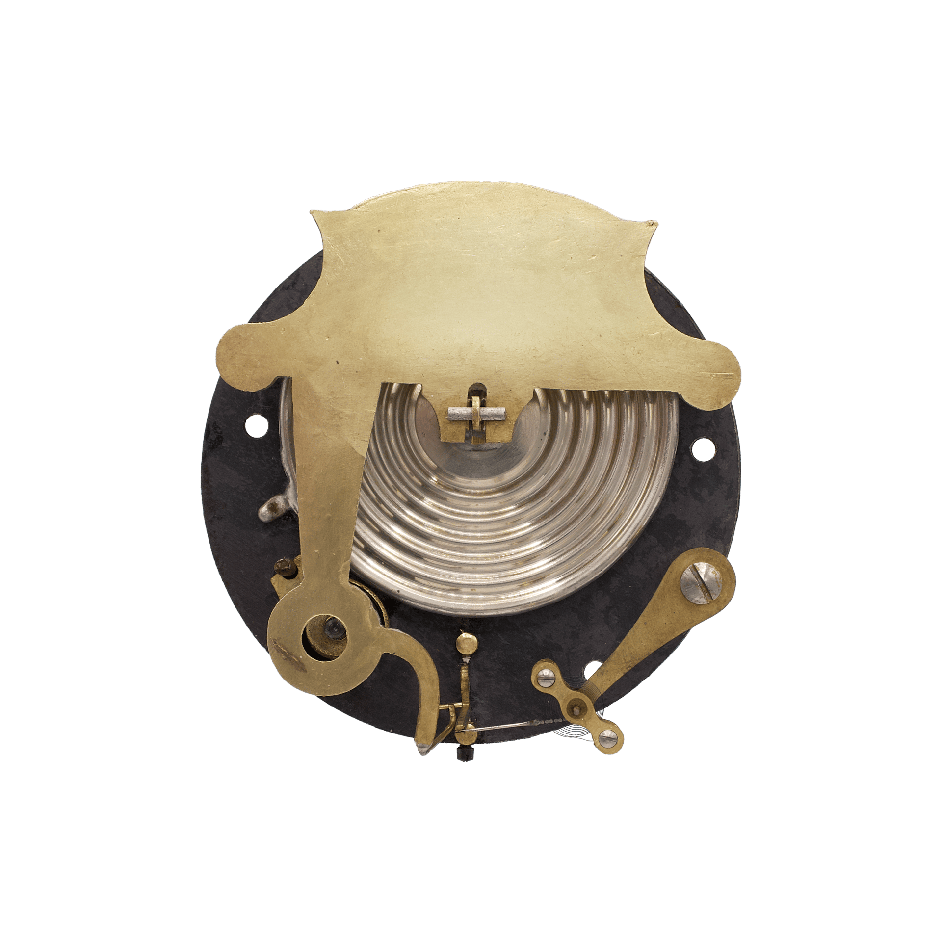 Half-dial barometer