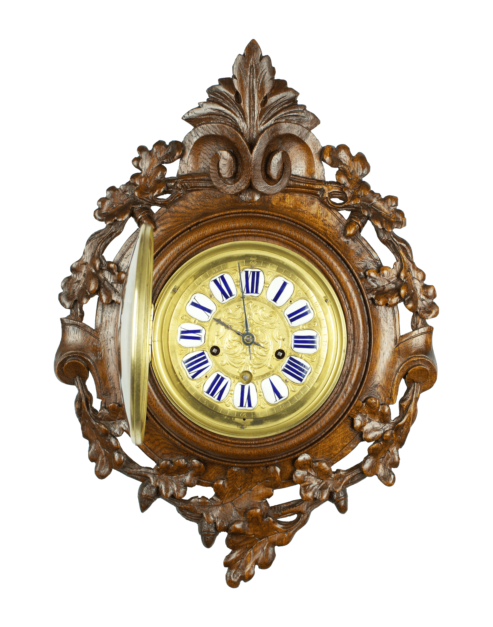 Breguet Aneroid Barometer and Wall Clock Garniture