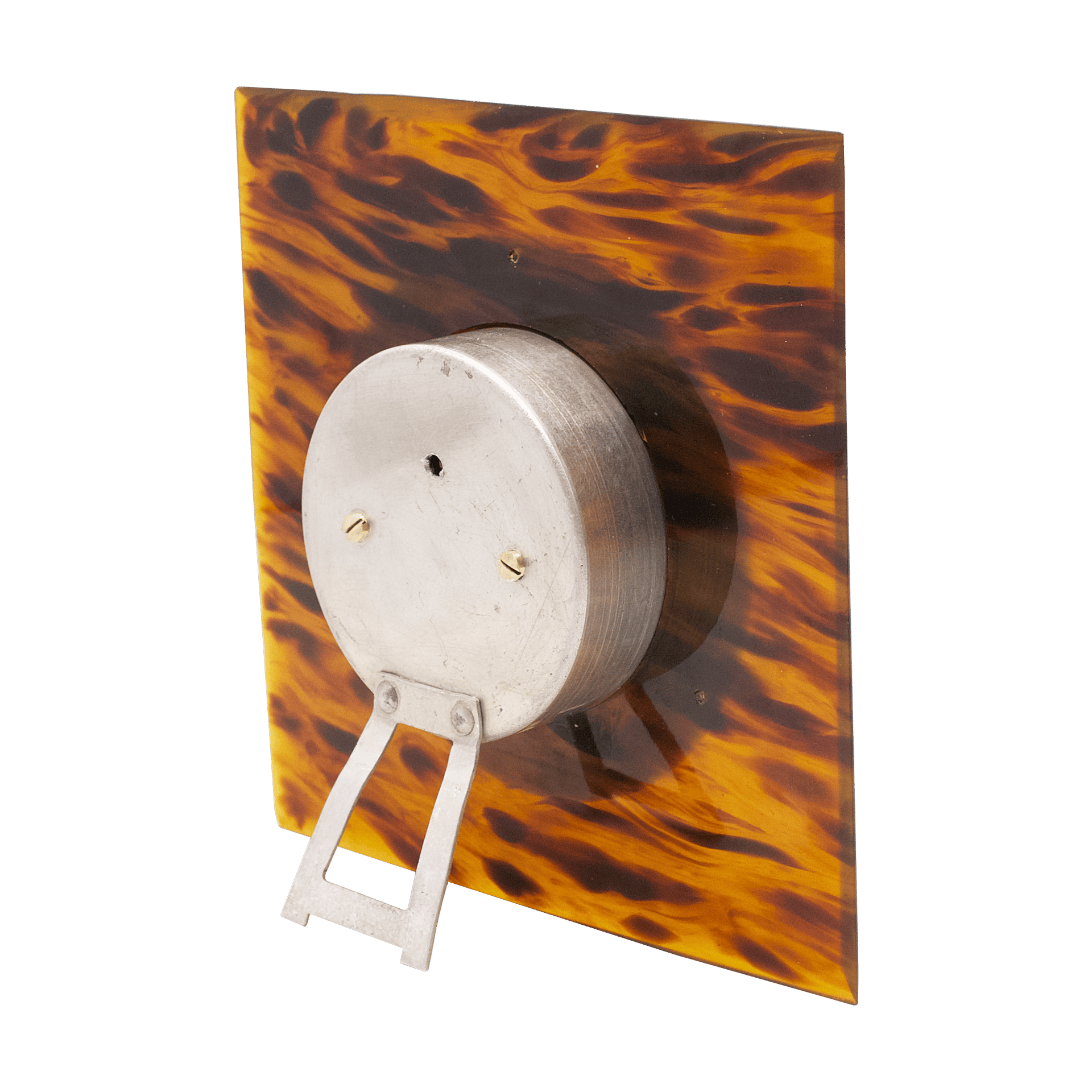 Faux Tortoiseshell Acrylic Barometer
