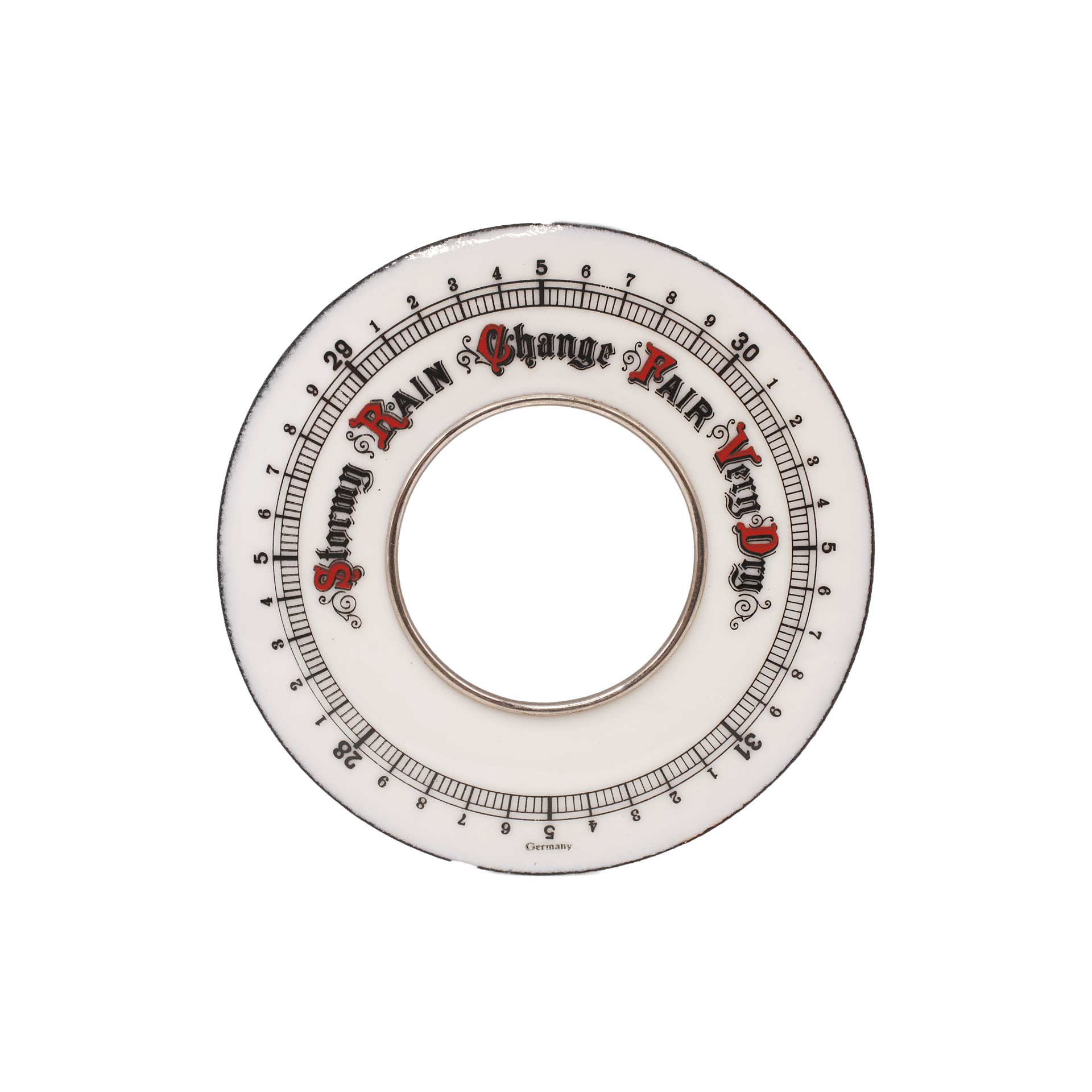 Pilot Wheel Barometer