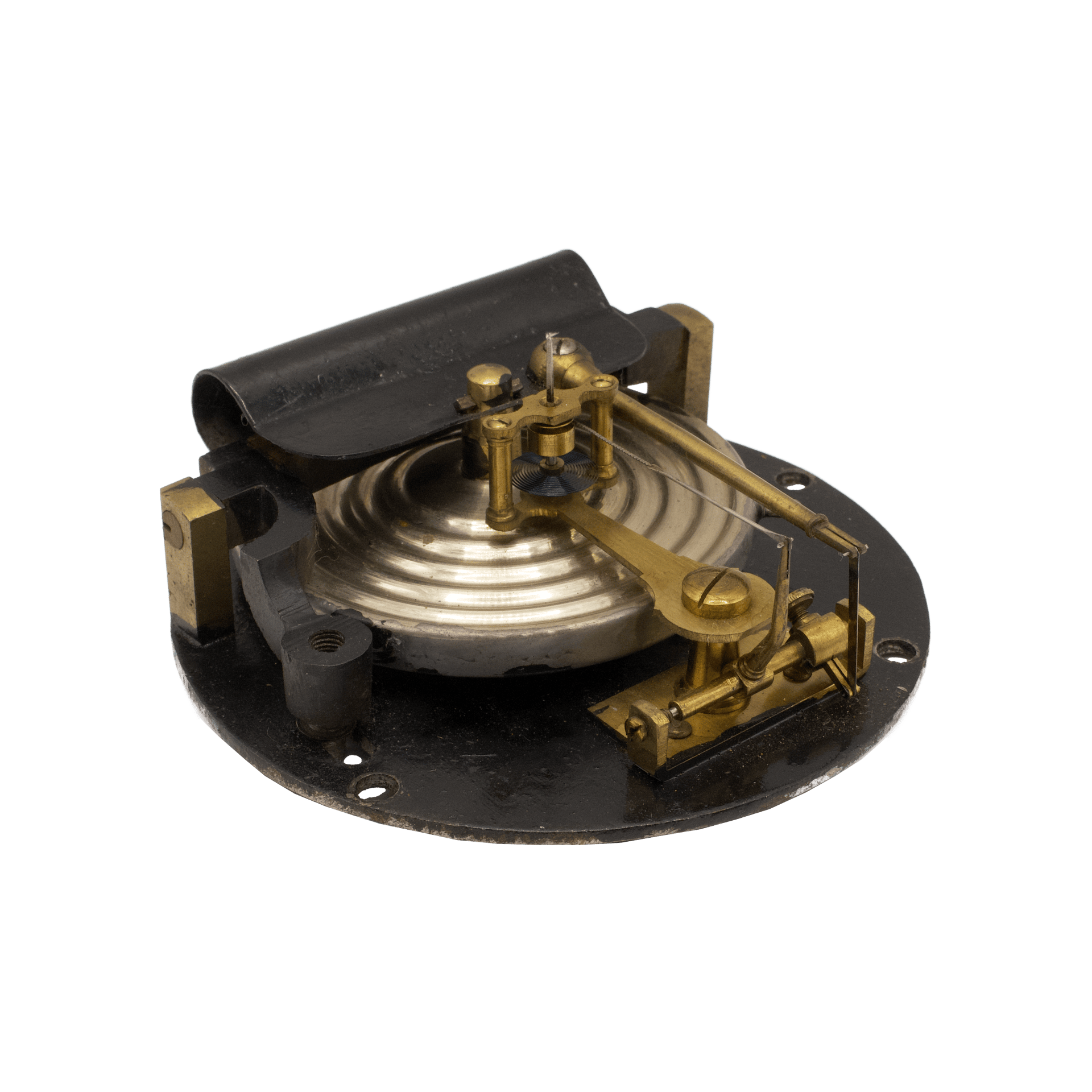 Casella Brass Drum Aneroid Barometer