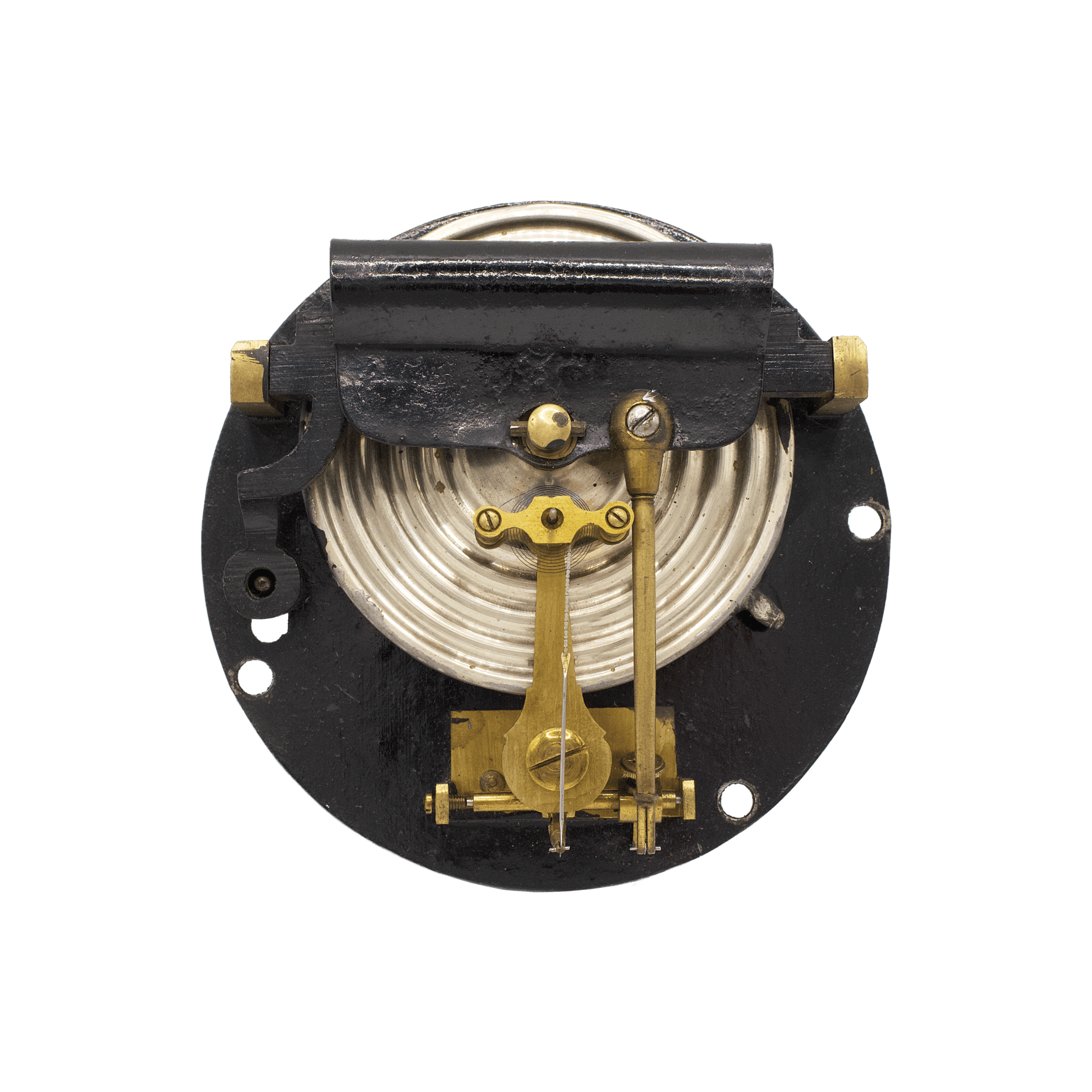 Casella Brass Drum Aneroid Barometer