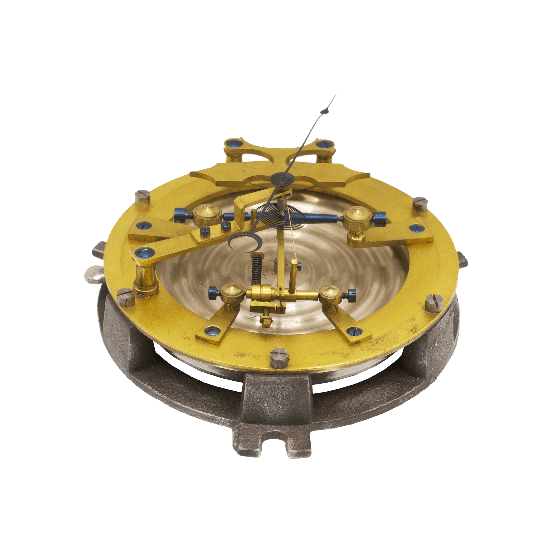 Carved Foliage Aneroid Barometer