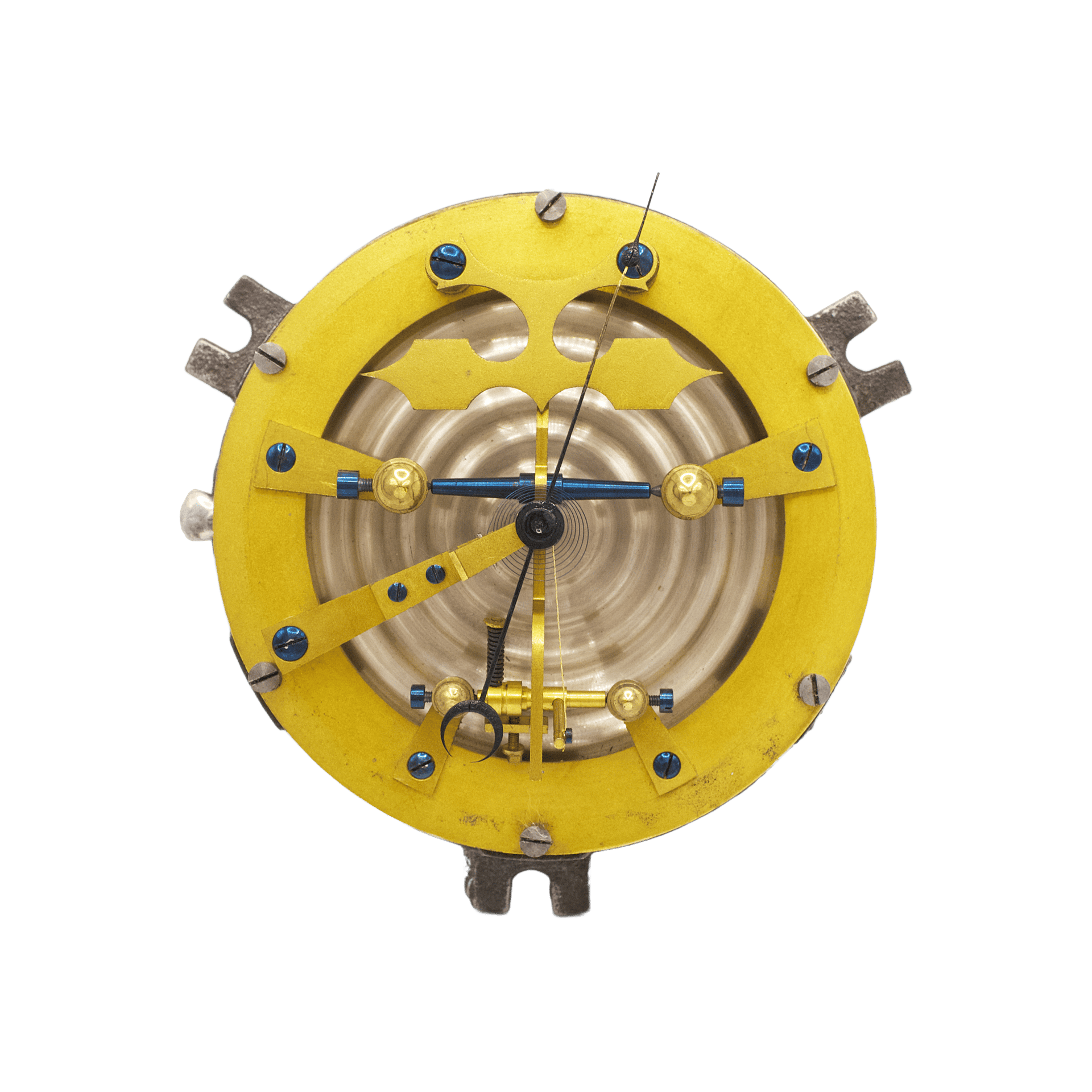Carved Foliage Aneroid Barometer