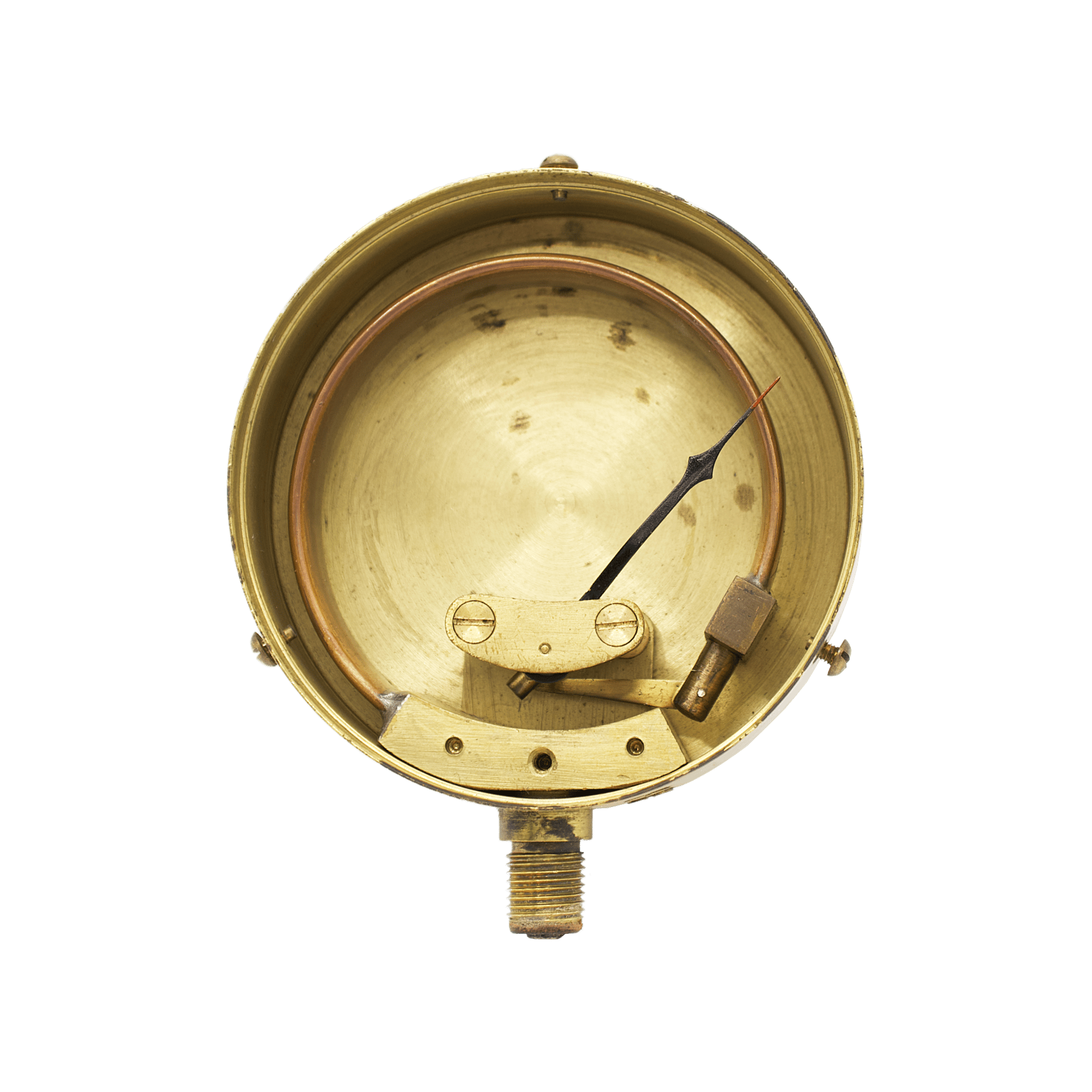 Bourdon pressure gauge