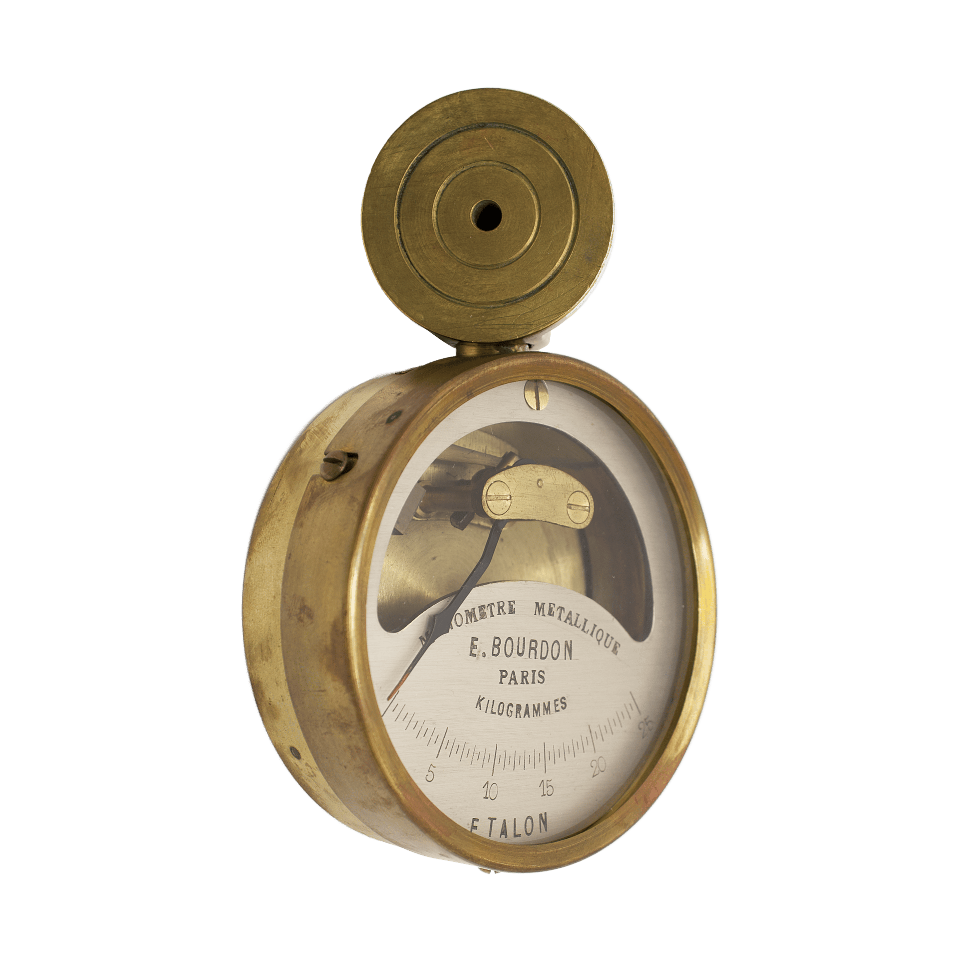 Bourdon pressure gauge