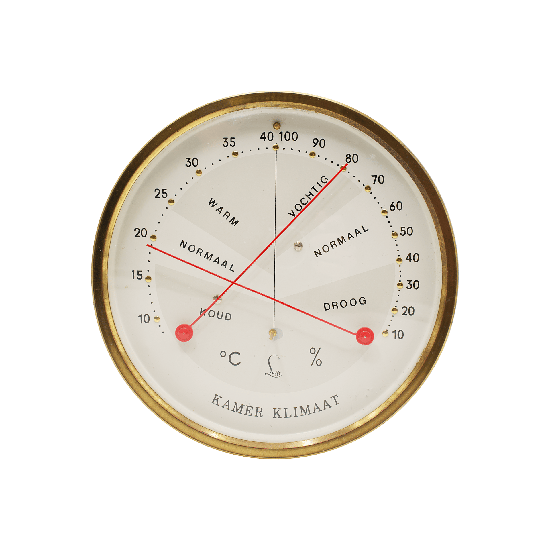 Combined Hygrometer–Thermometer “KAMER KLIMAAT”