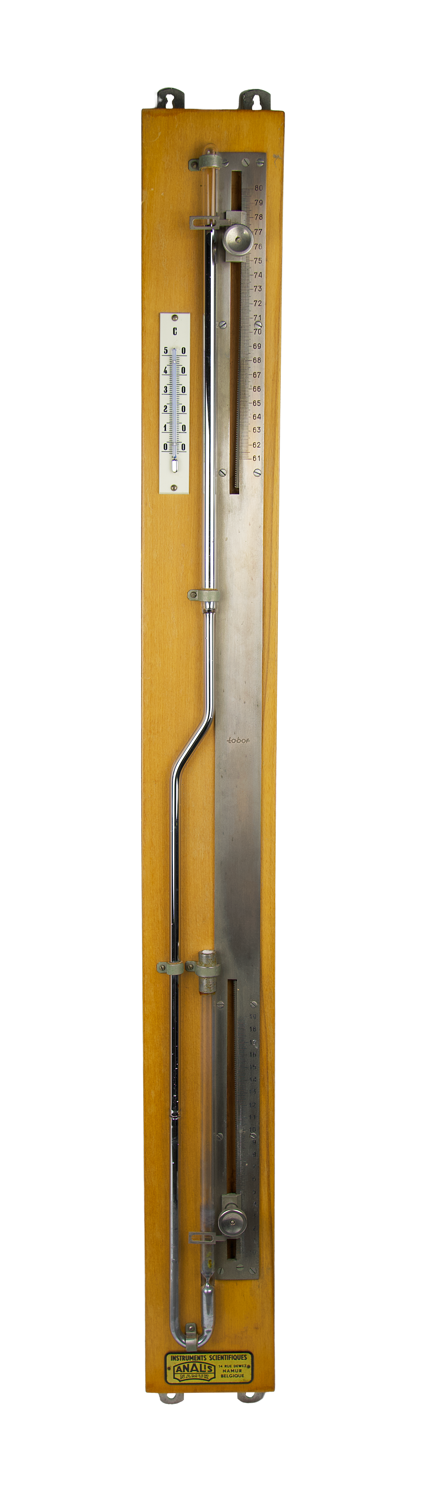 Gay-Lussac siphon barometer