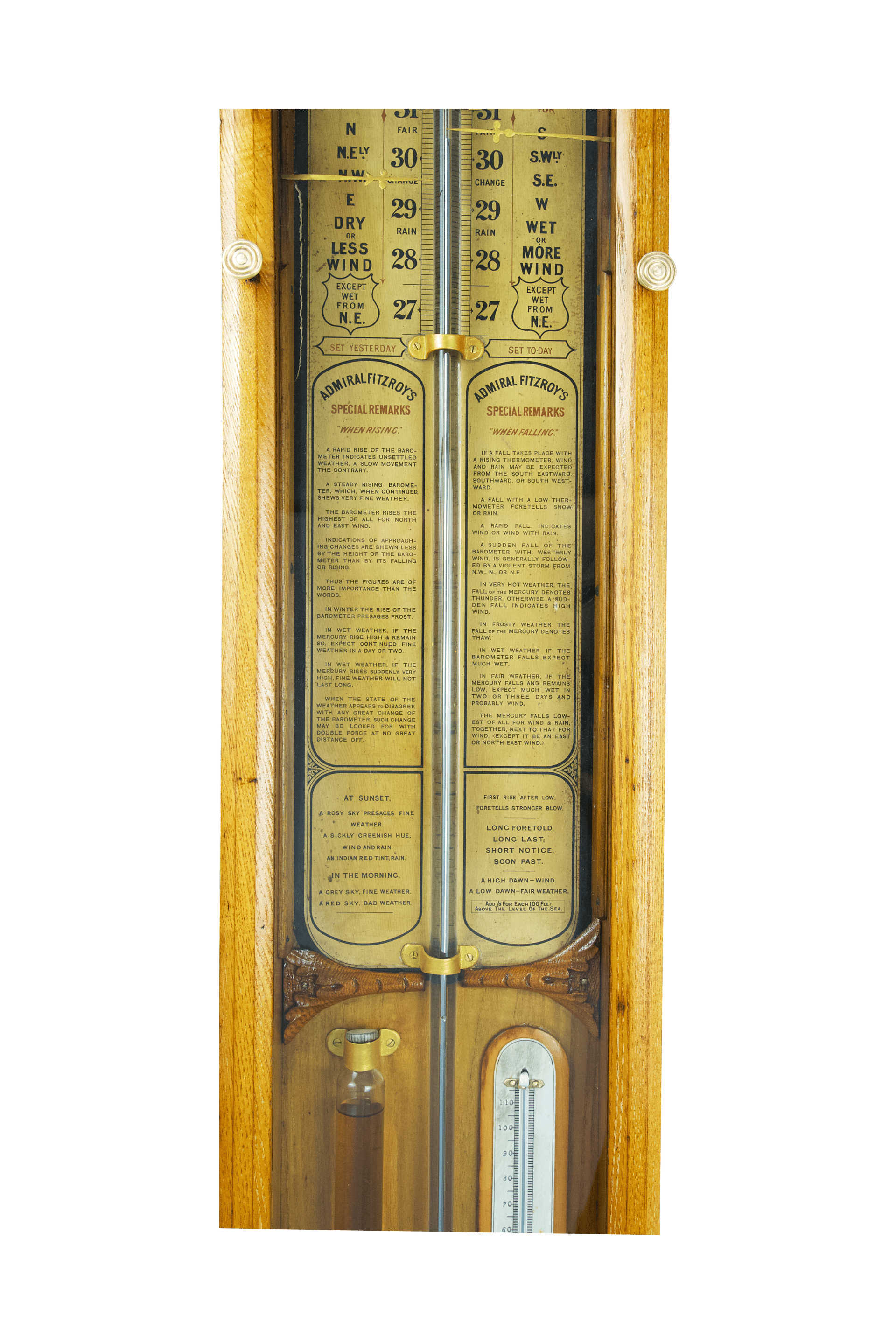 Admiral FitzRoy’s Prize Medal Barometer