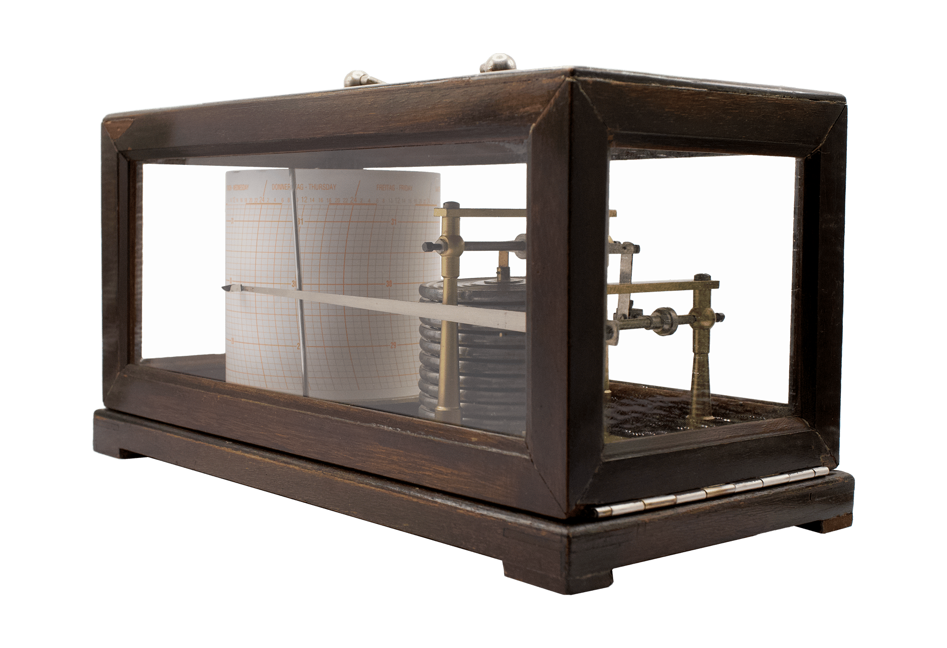 Weekly barograph