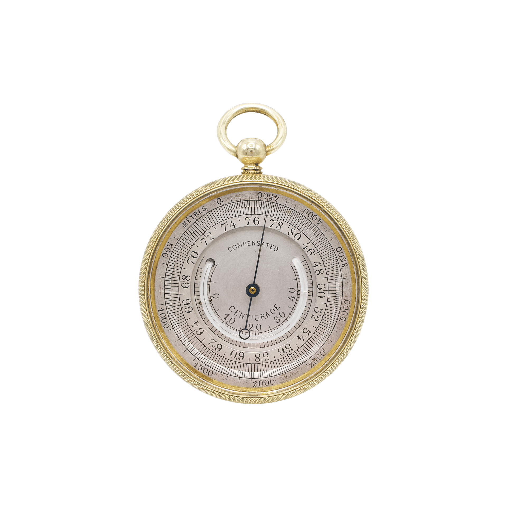Pocket Barometer with Thermometer