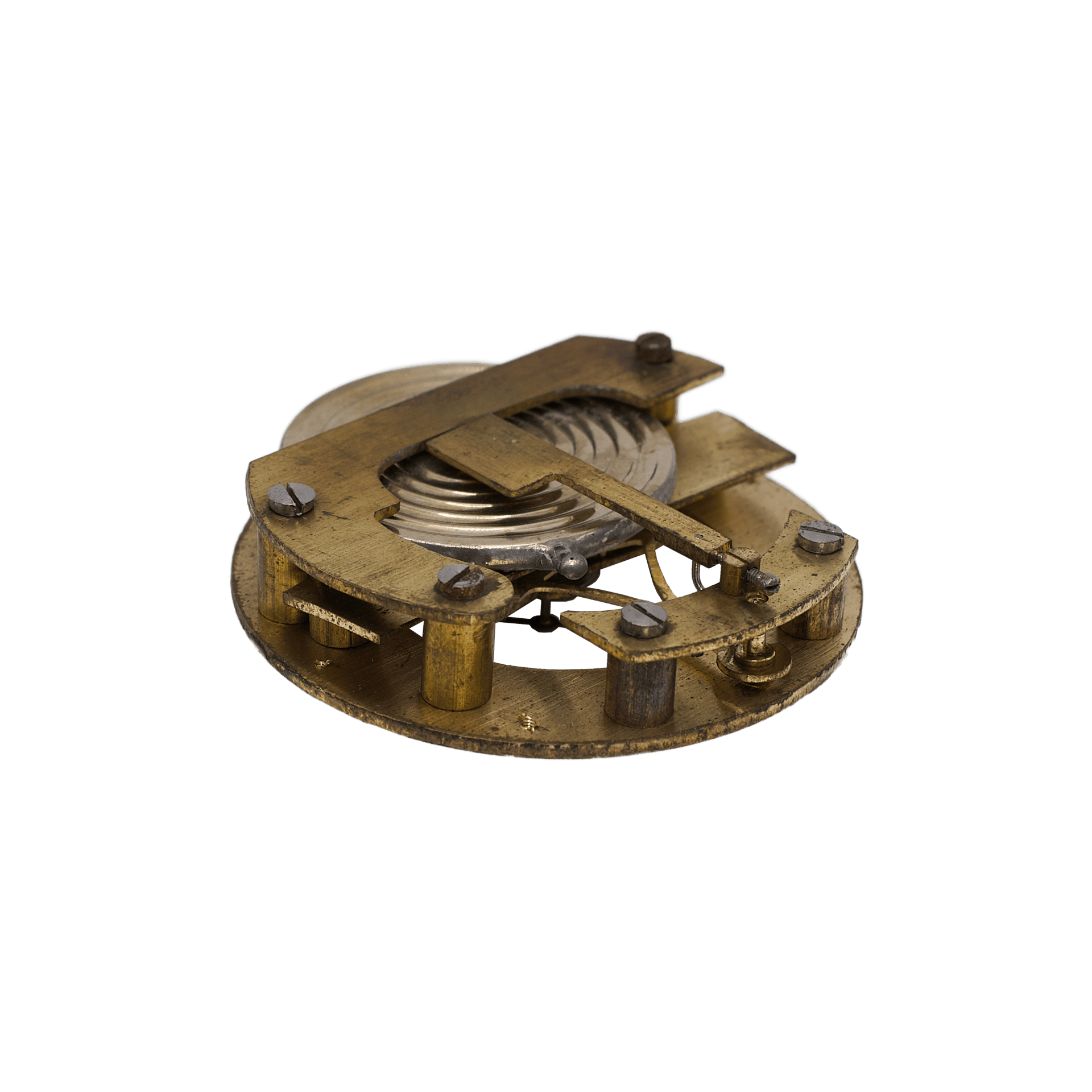 Enamel-Dial Pocket Barometer