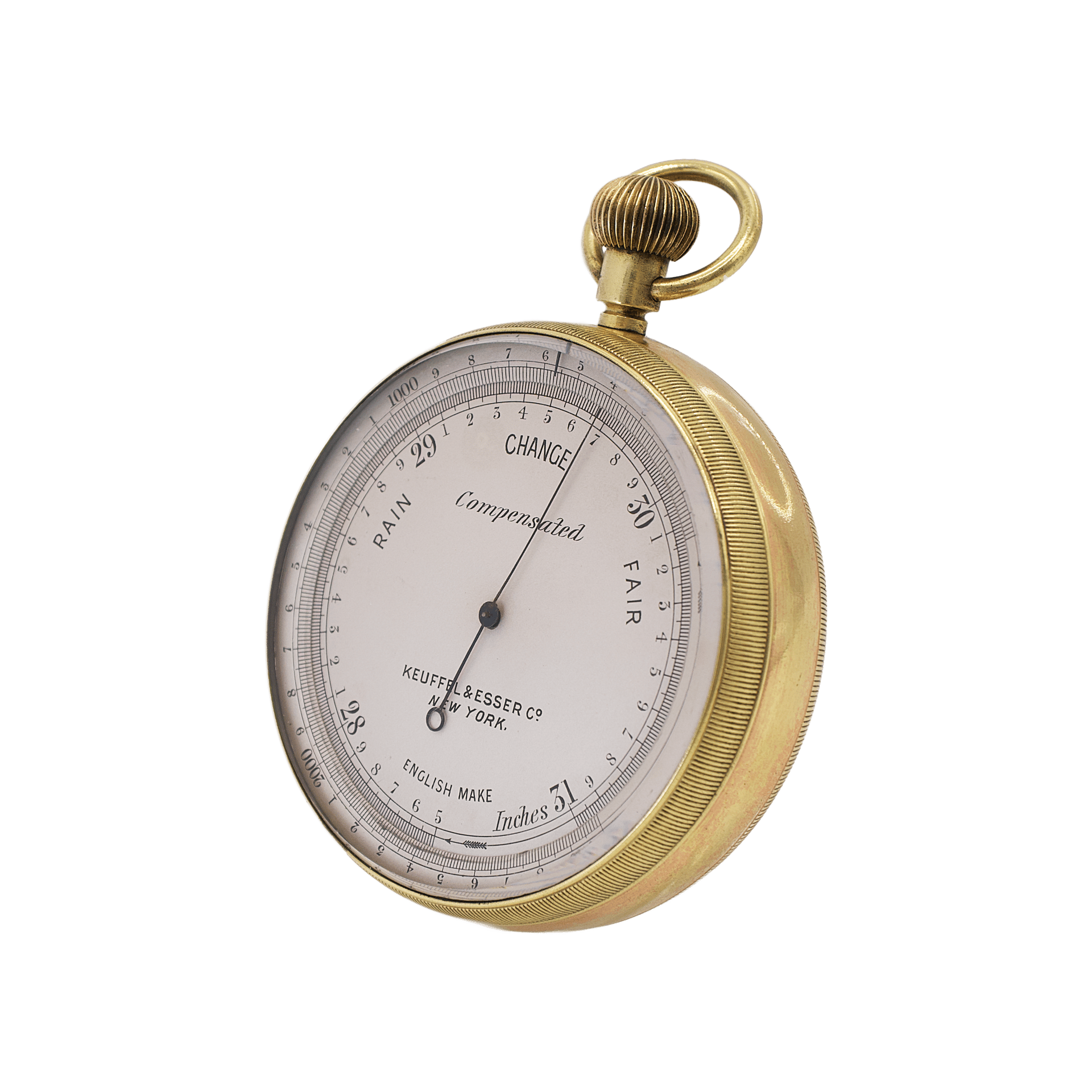 Watch-Pattern Pocket Aneroid
