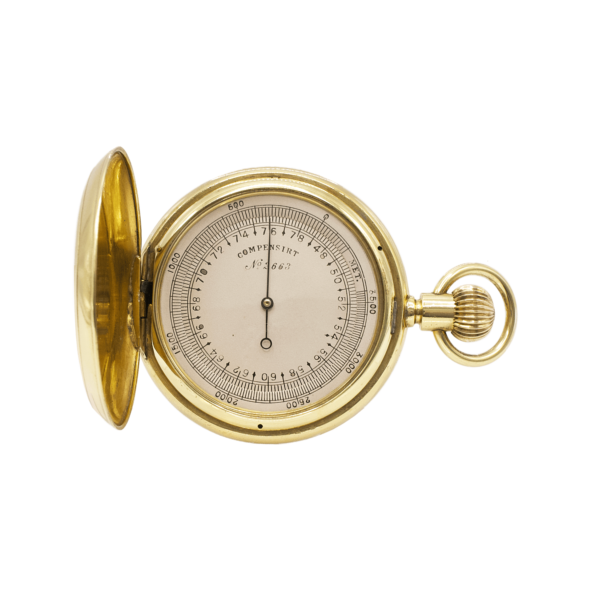 Shut-up Hunter Case Barometer