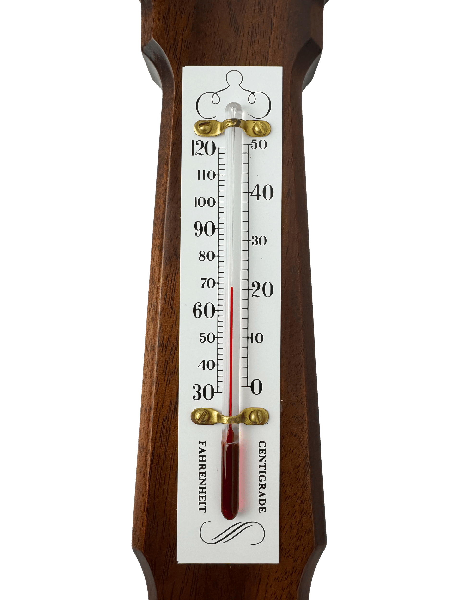 Russell Mahogany Barometer