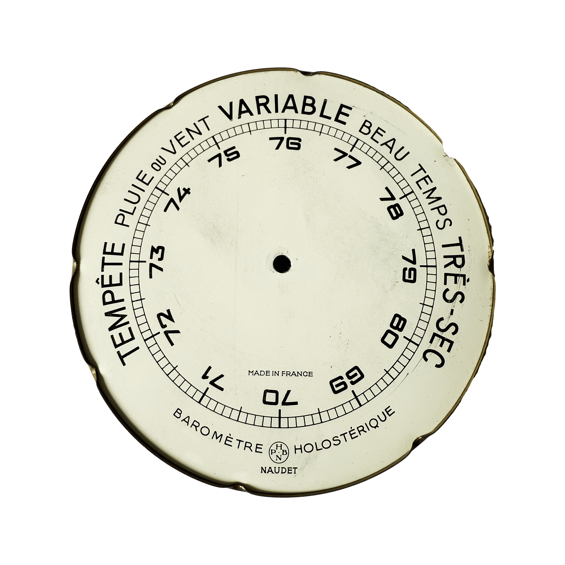 Mascaron barometer