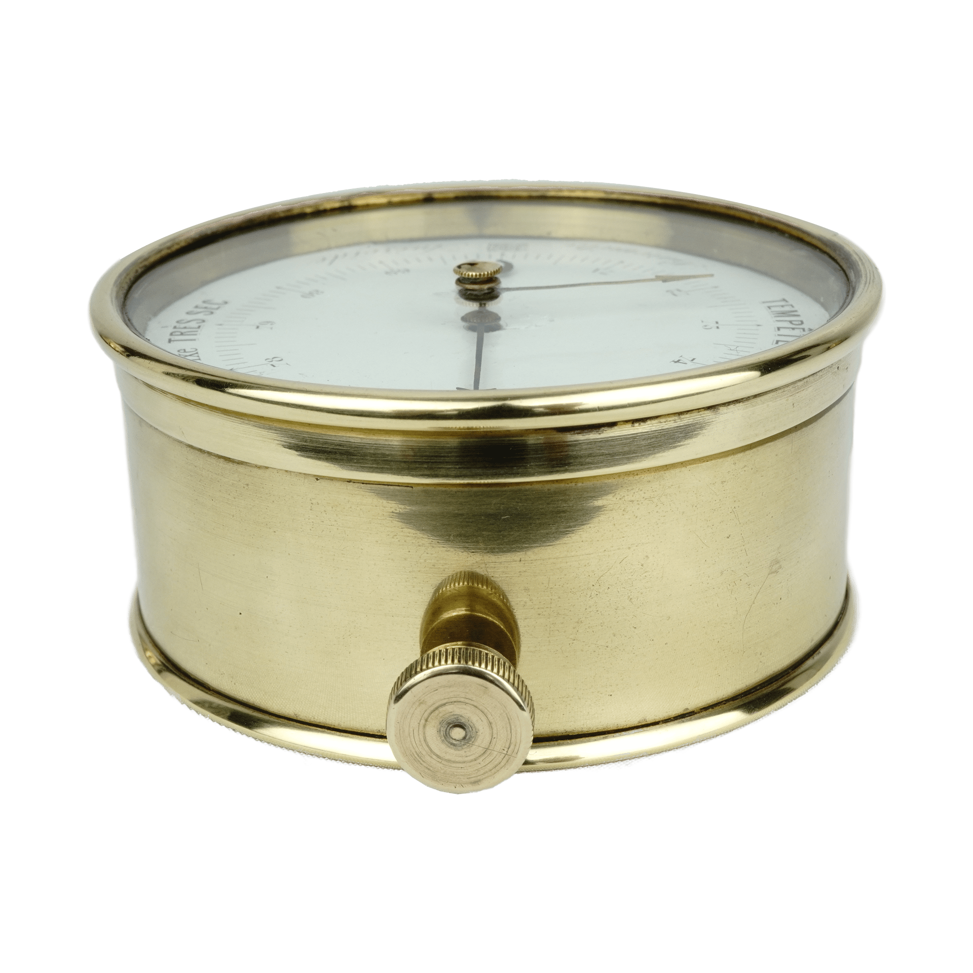Redier desk barometer “La Couronne du Temps”