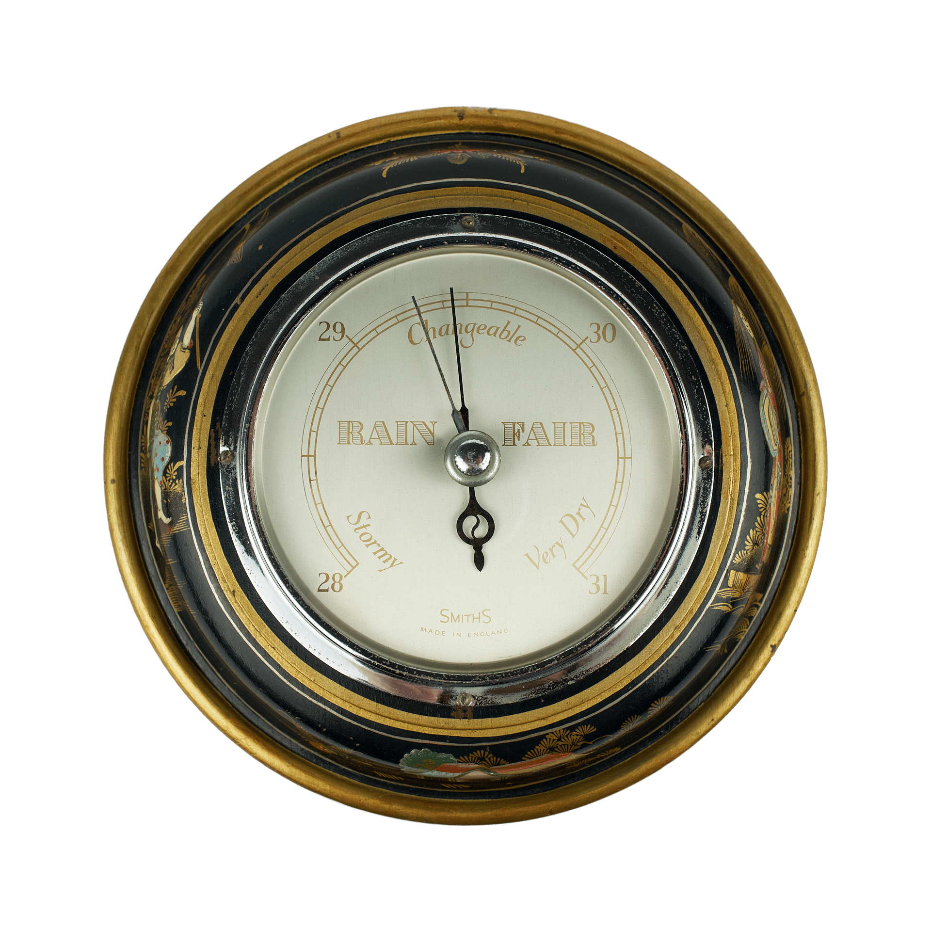 Chinoiserie barometer