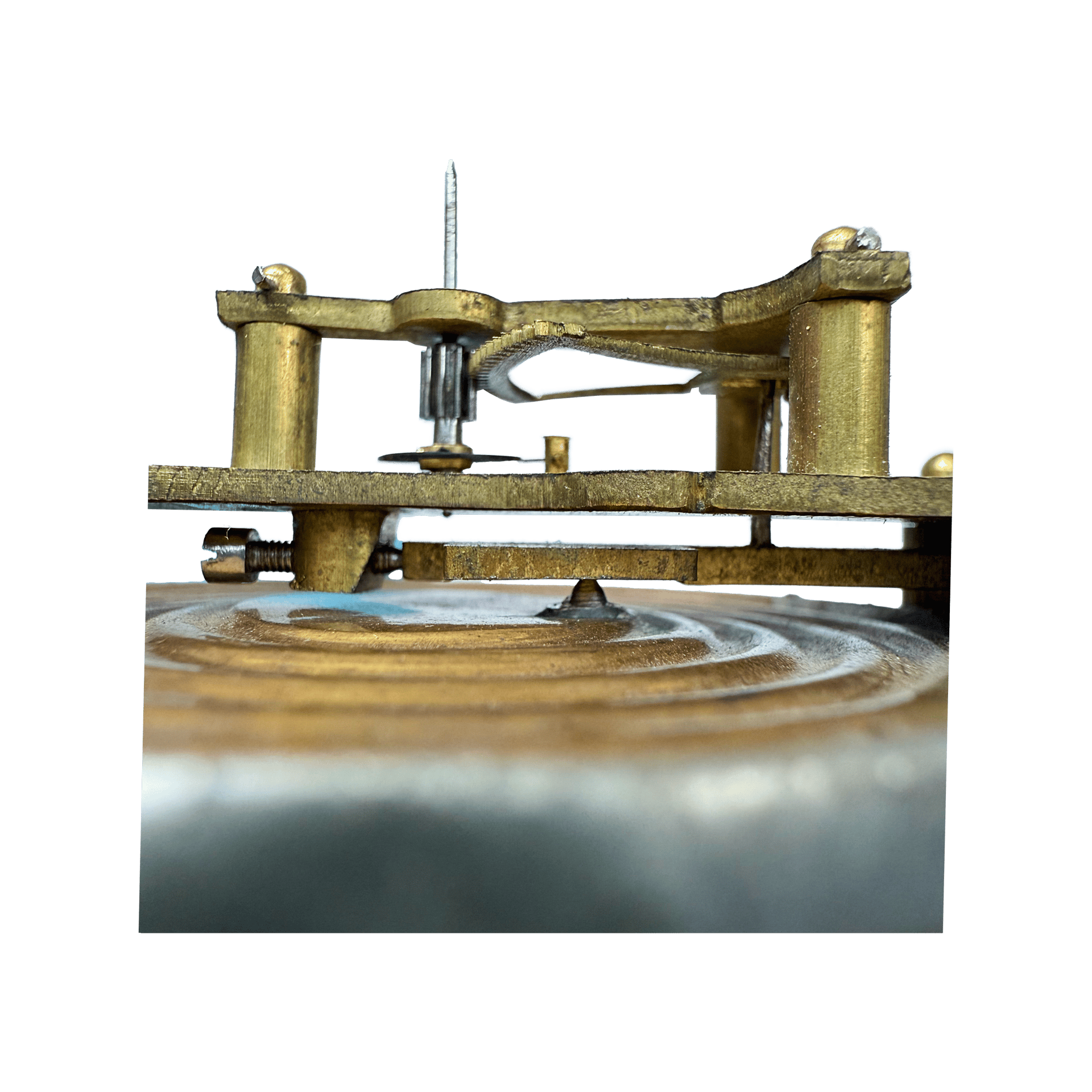Alarm Clock Style Aneroid Barometer