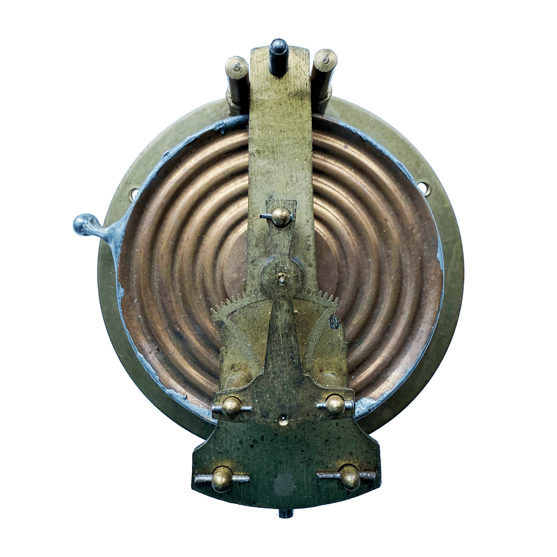 Alarm Clock Style Aneroid Barometer