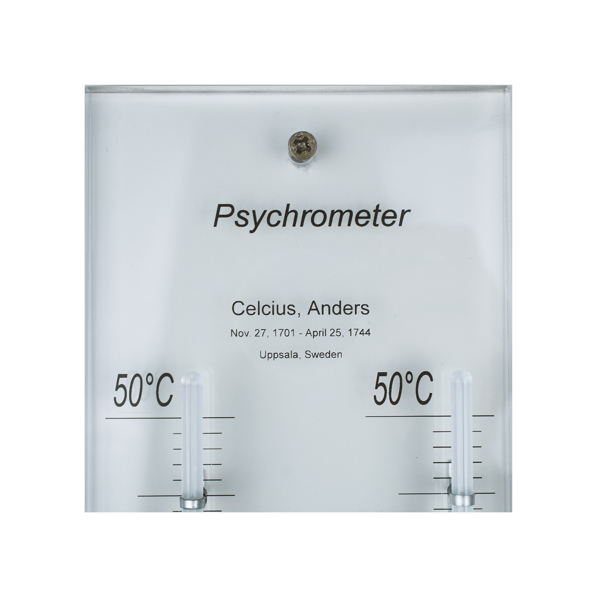 Plexiglass Psychrometer