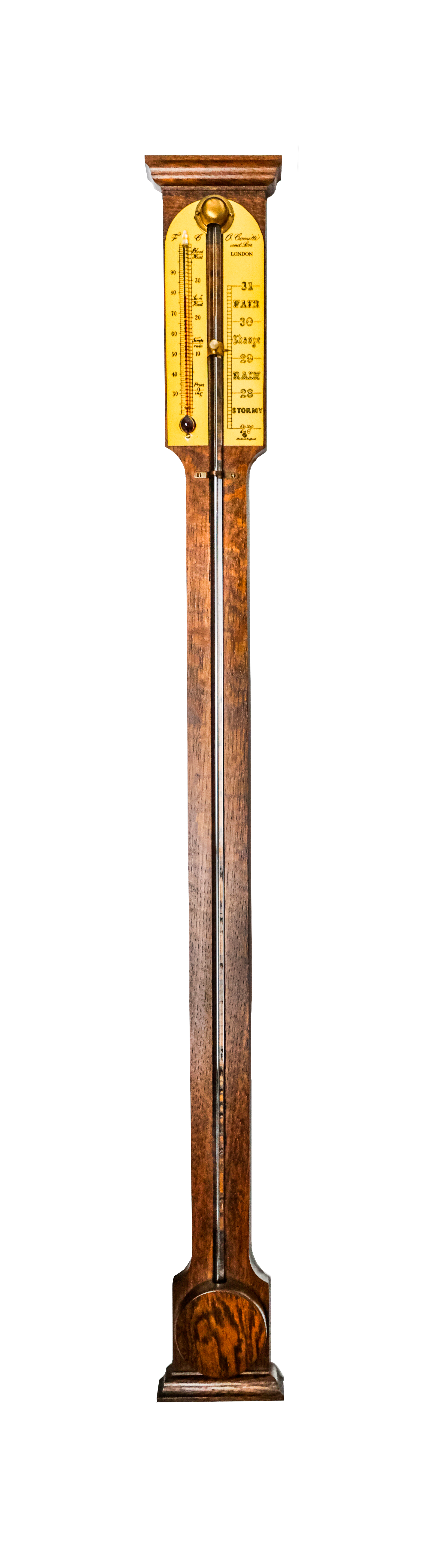Elegant stick barometer