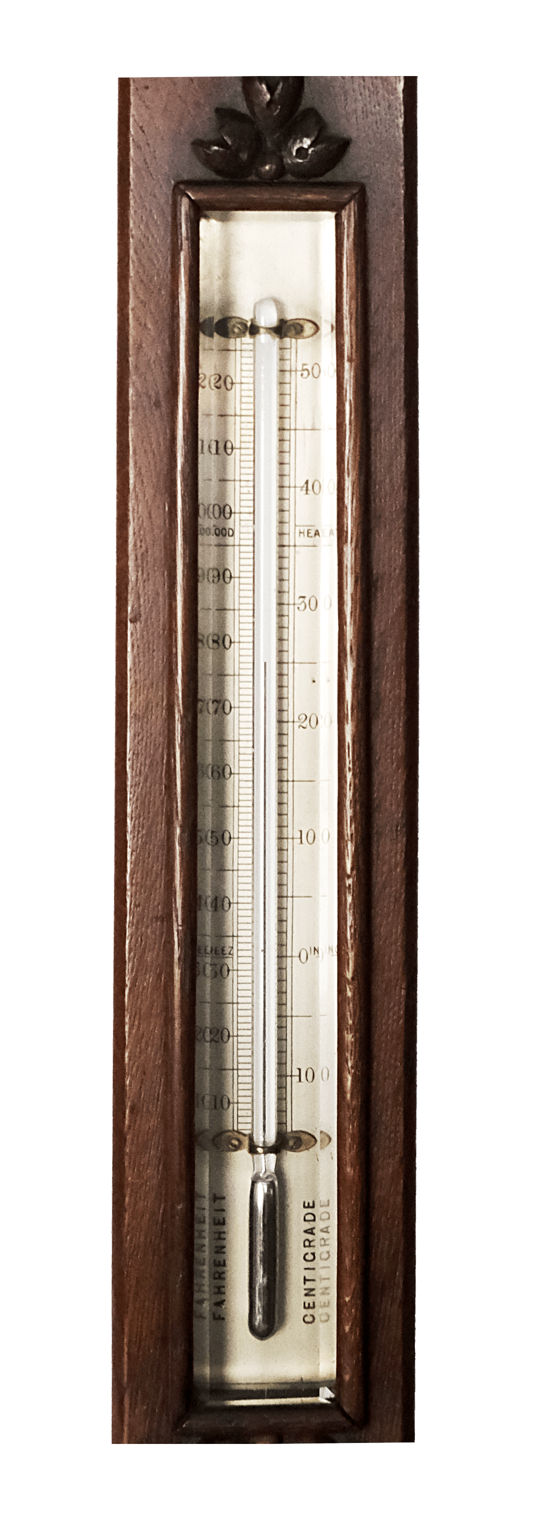 Pediment barometer