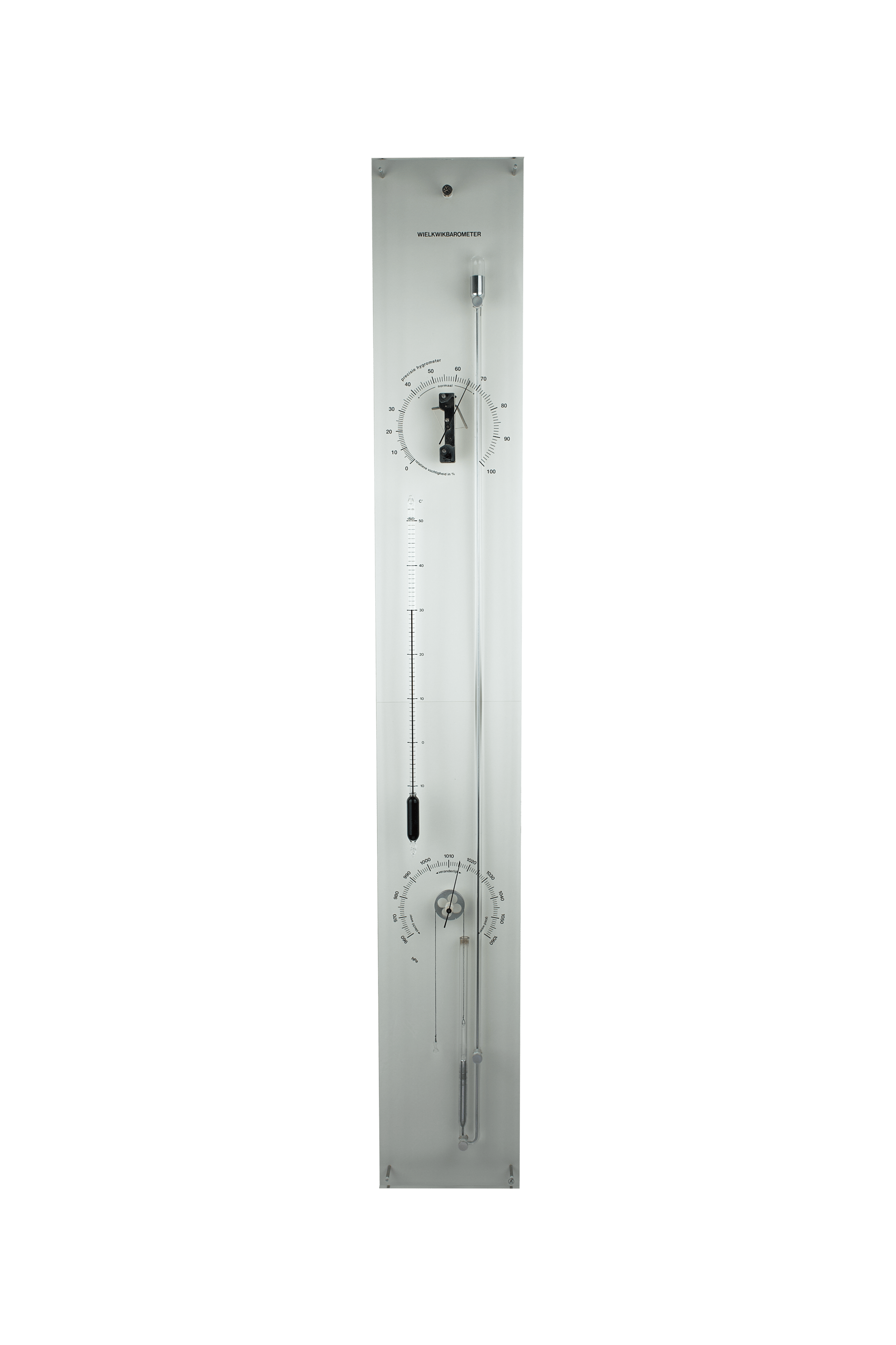 Plexiglass Wheel Barometer
