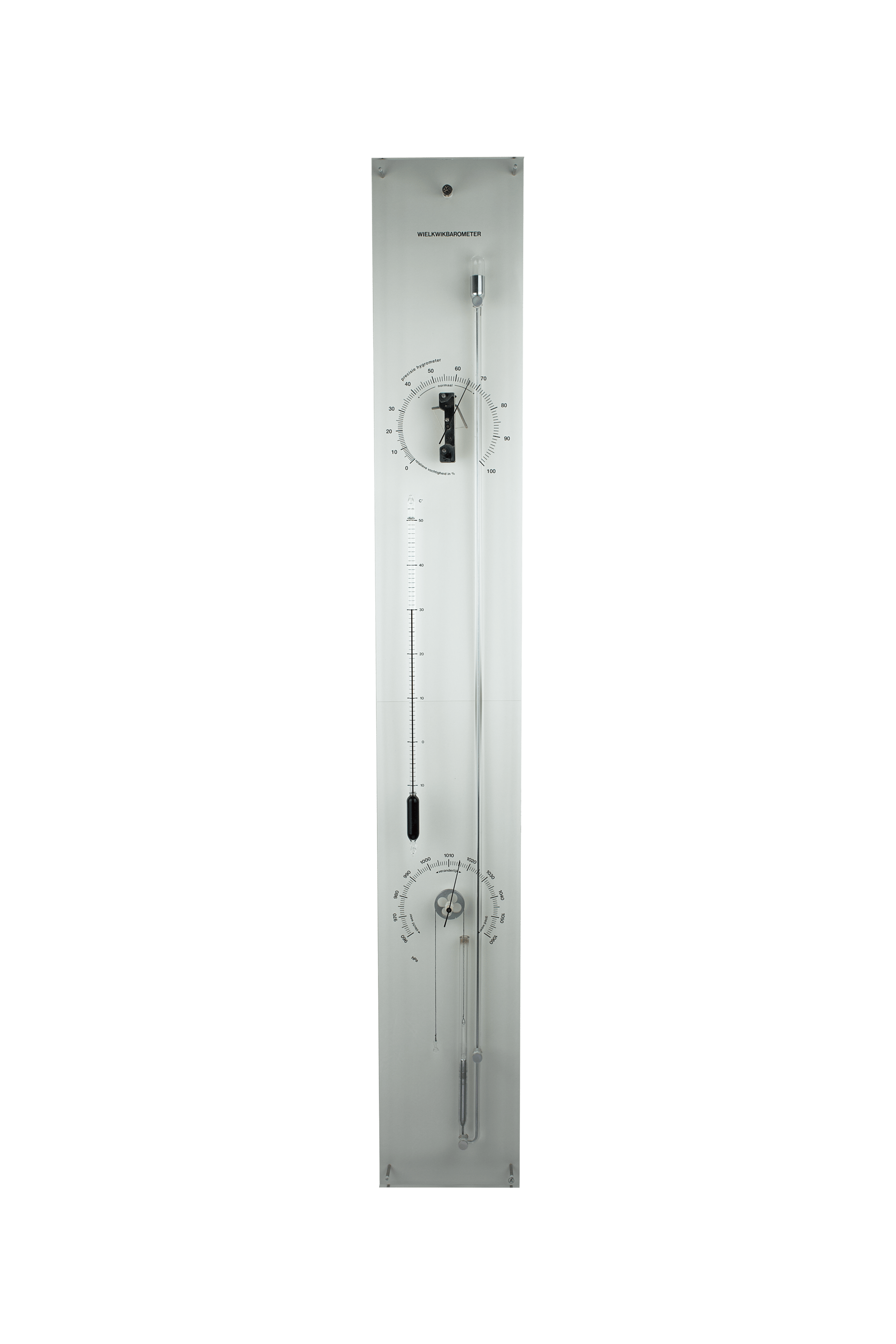 Plexiglass Wheel Barometer