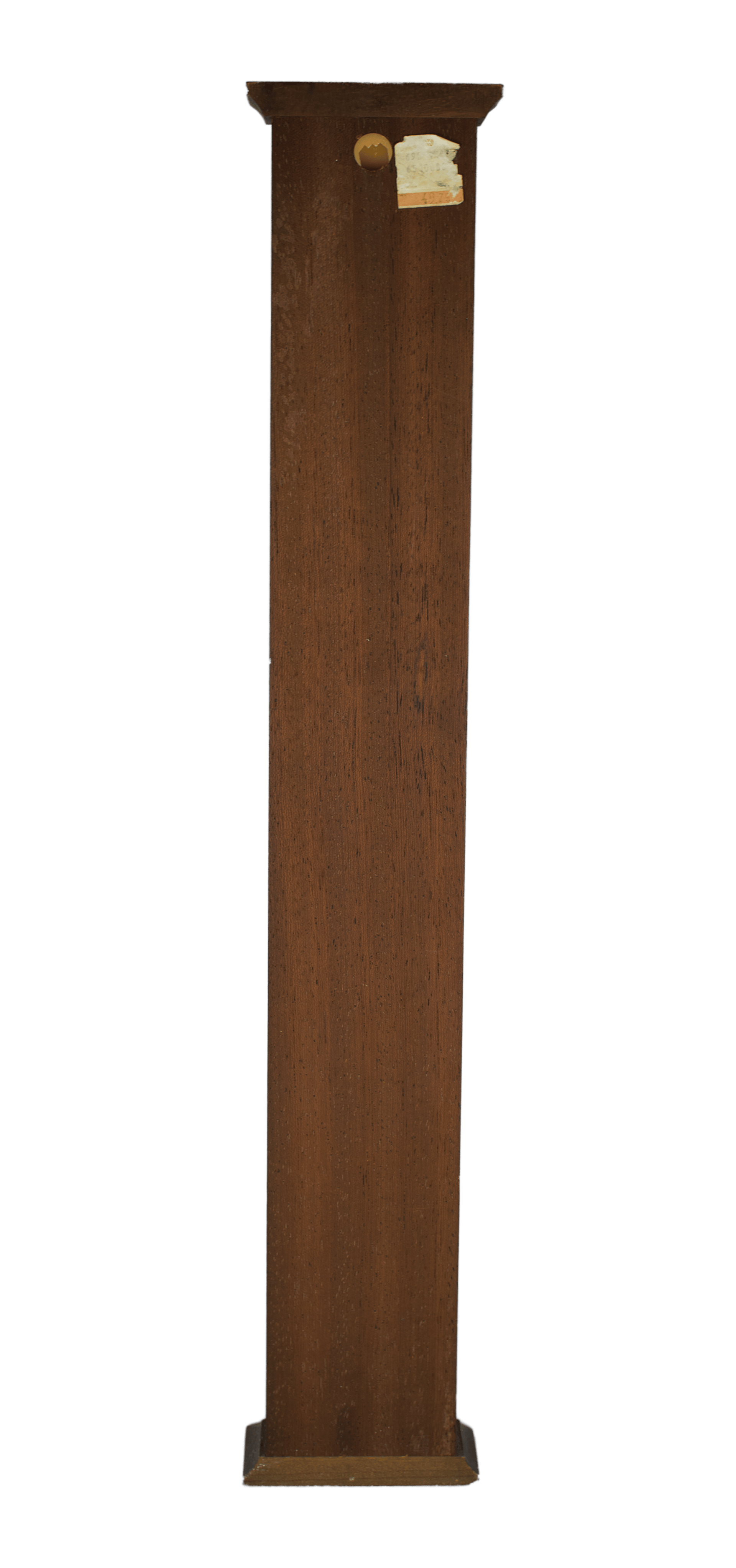 Wall-mounted household thermometer