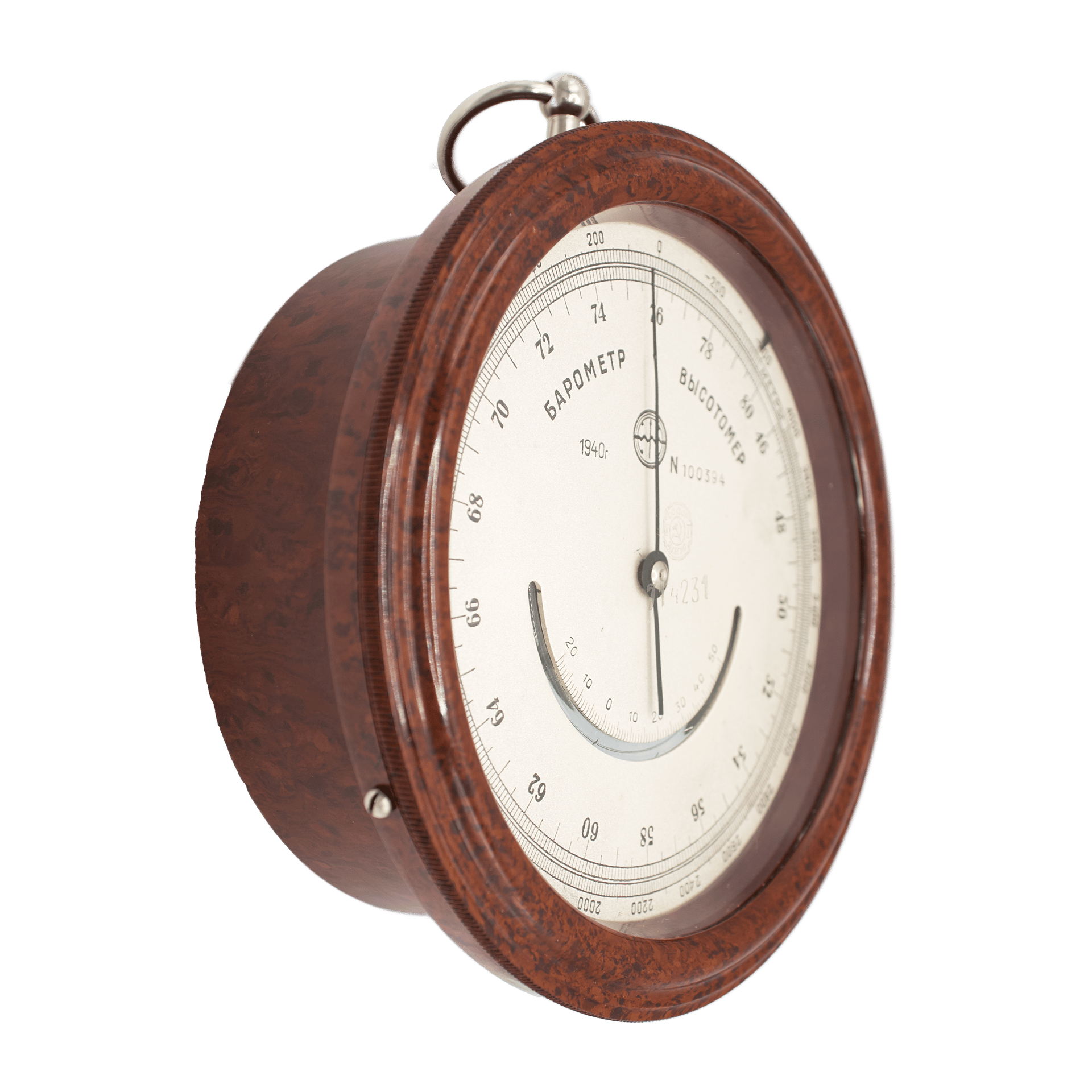 Soviet Bakelite Barometer Altimeter